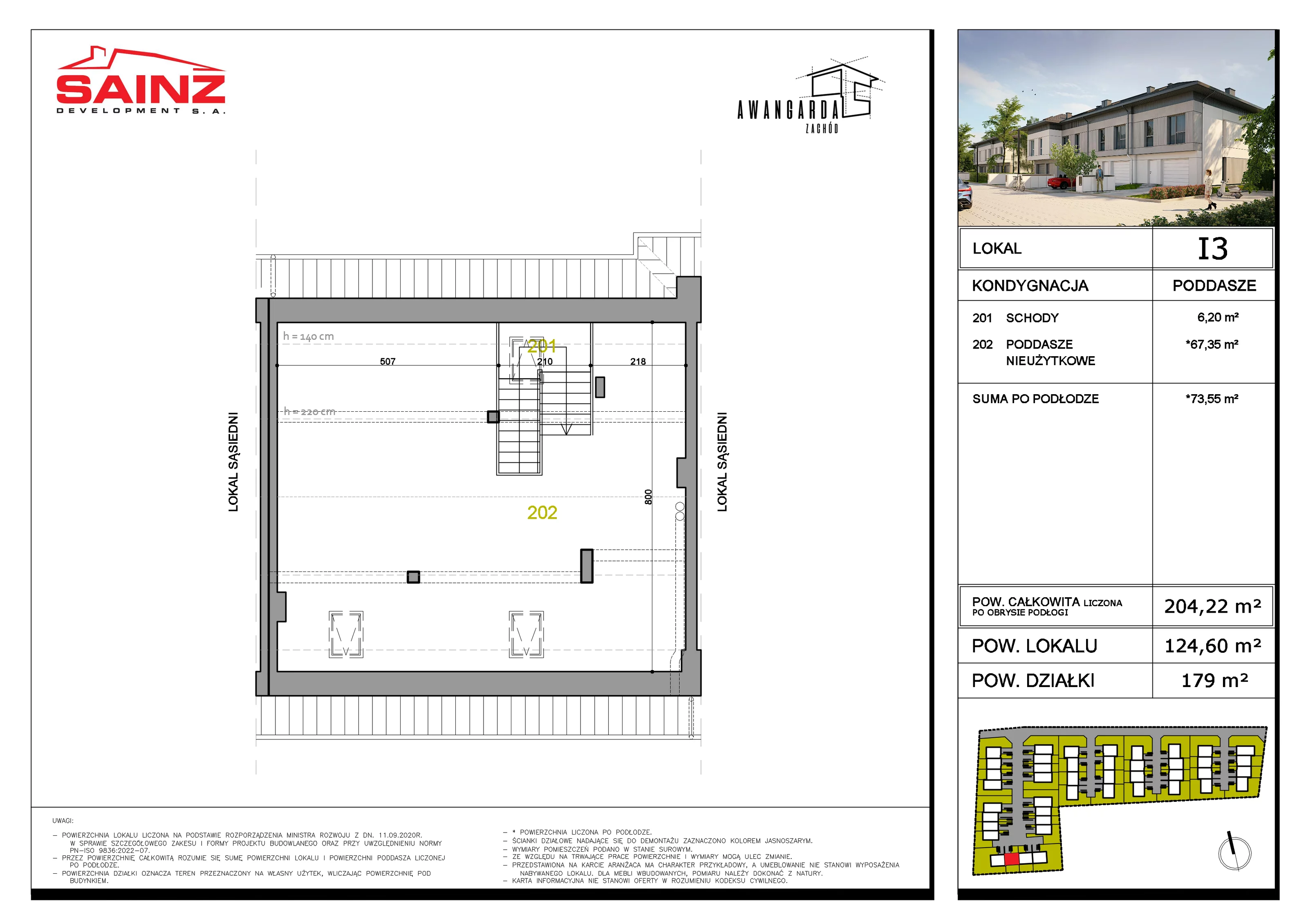 Dom 204,22 m², oferta nr I3, Awangarda Zachód, Bronisze, ul. Piastowska 34