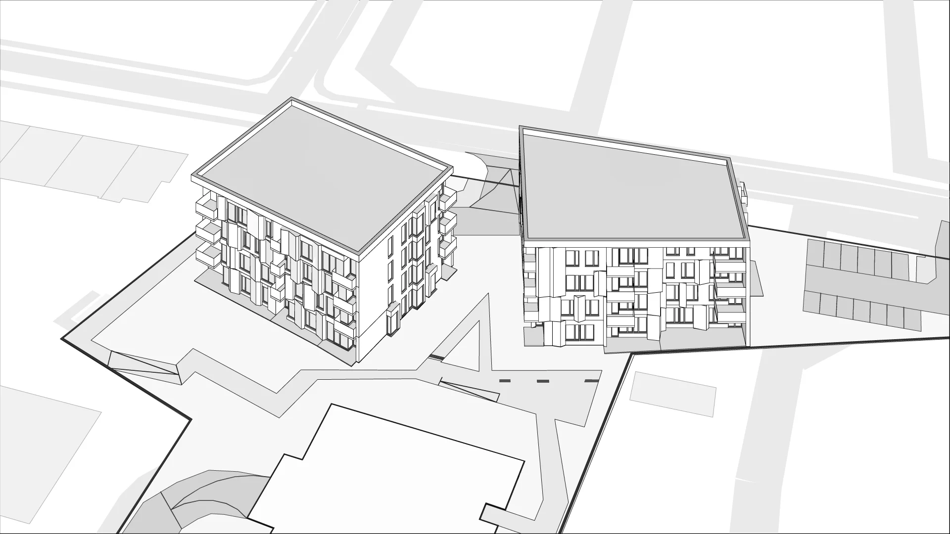 Wirtualna makieta 3D inwestycji Rezydencja Chabrowa