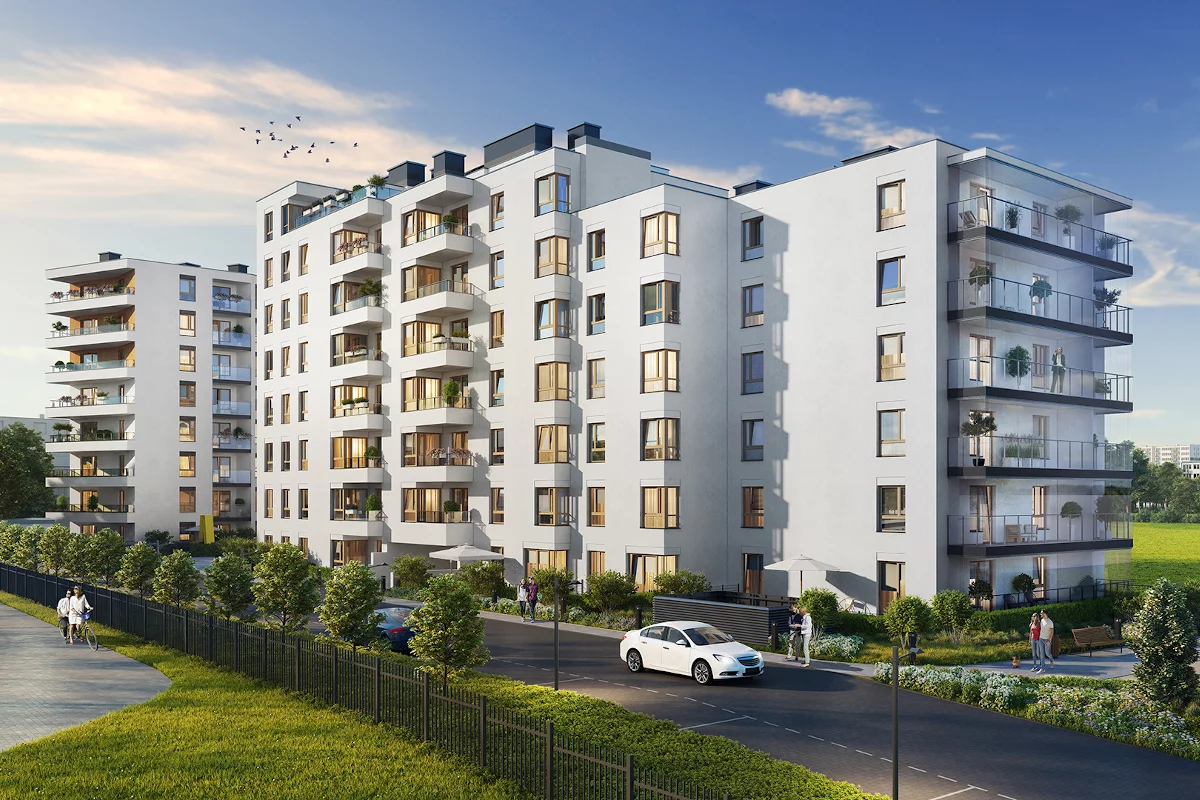 Apartamenty Literacka, nowe mieszkania, Dom Development S.A., ul. Literacka, Bielany (Piaski), Warszawa