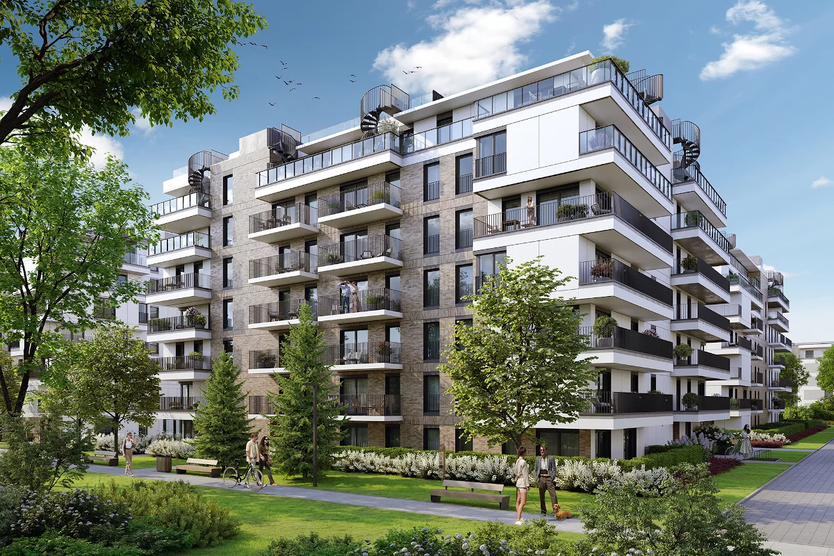 Apartamenty Apartamenty Park Matecznego bud. F i G Kraków Podgórze ul. Rydlówka / Nowoorawska