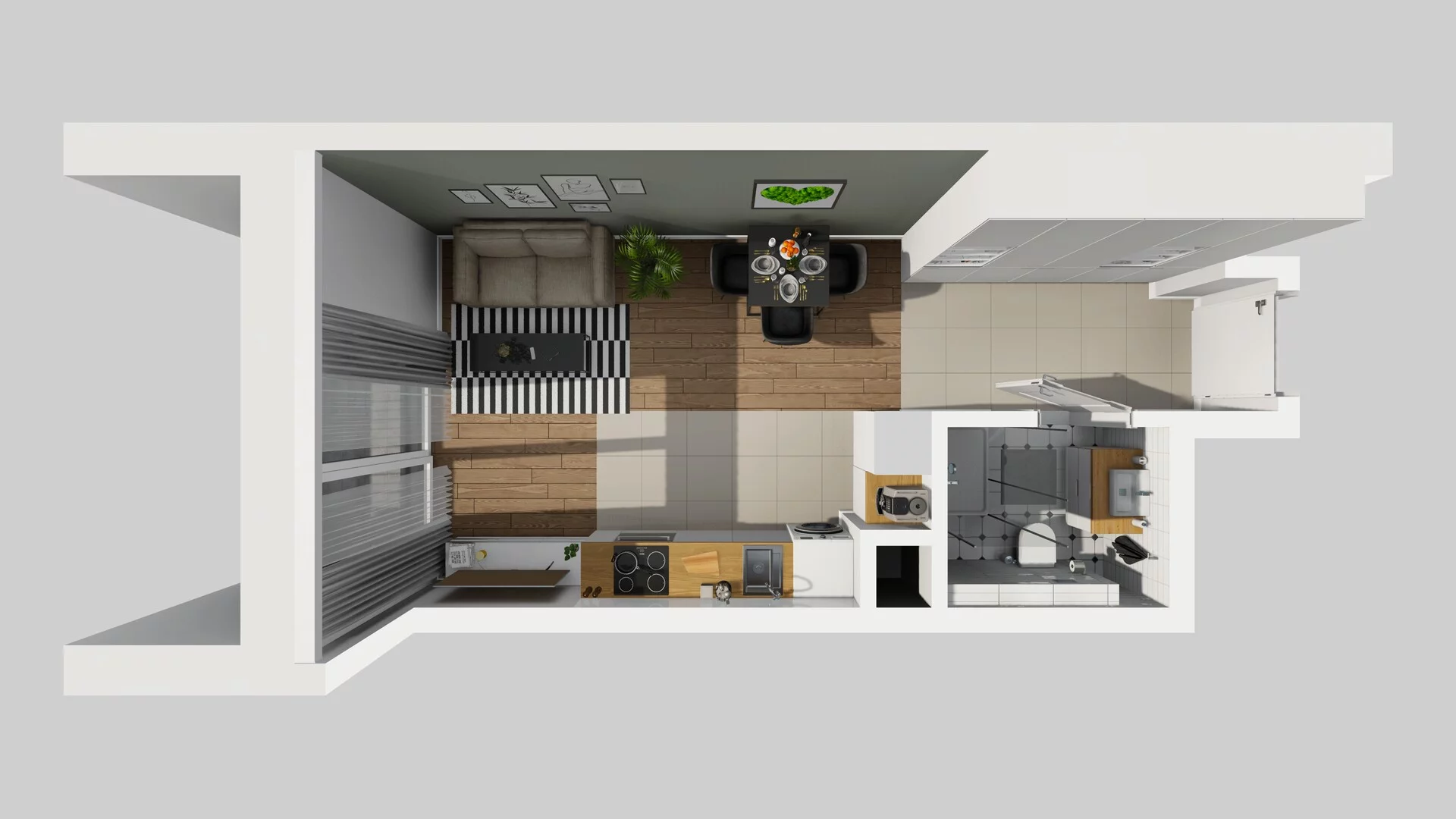 1 pokój, mieszkanie 27,94 m², piętro 1, oferta nr A/38, Mokotów Sportowy 3, Warszawa, Mokotów, Augustówka, ul. Antoniewska