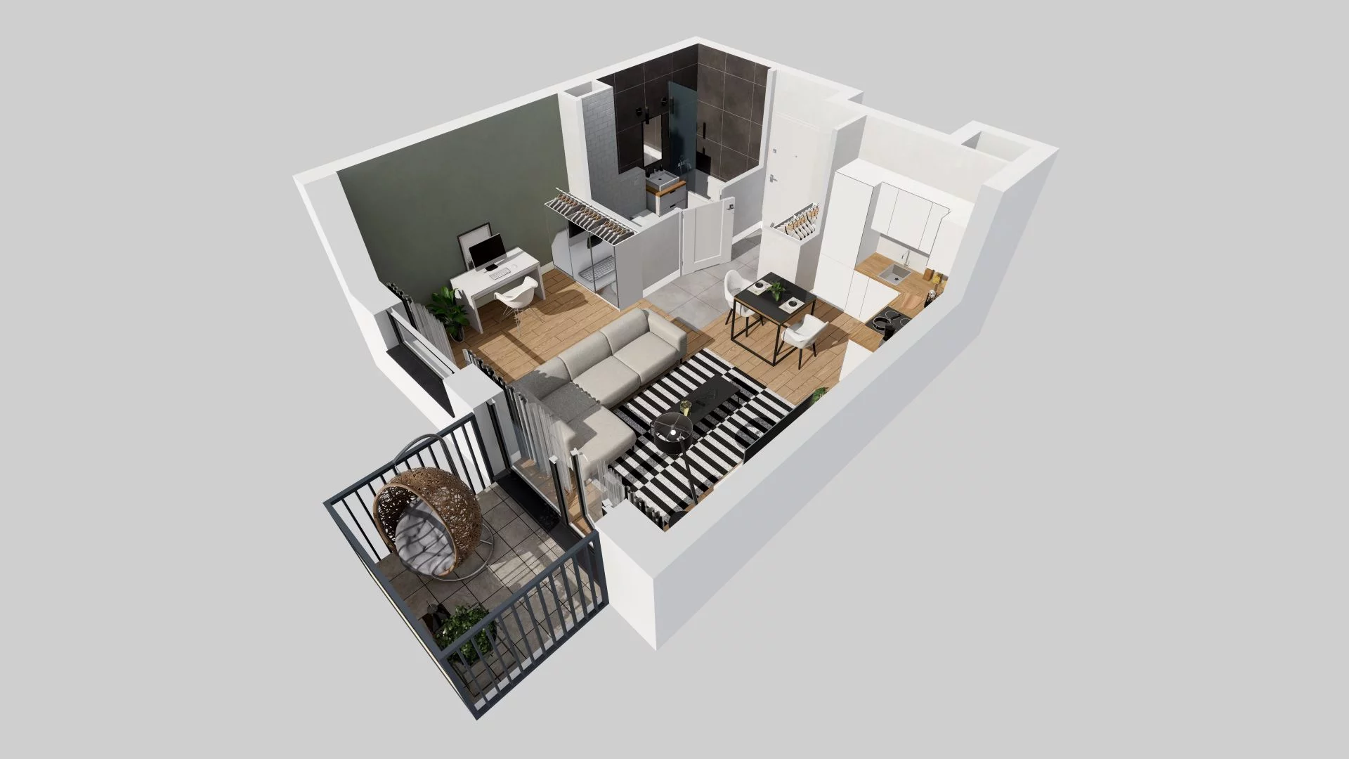 1 pokój, mieszkanie 31,23 m², piętro 2, oferta nr A/35, Braniborska 80, Wrocław, Stare Miasto, ul. Braniborska 80