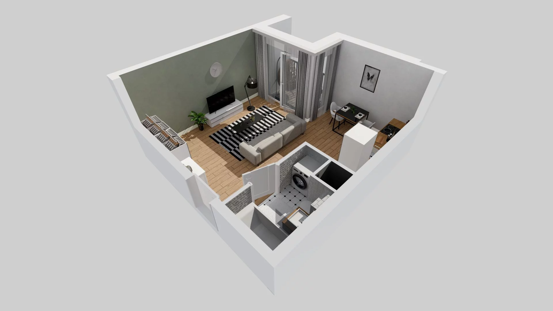 1 pokój, mieszkanie 30,35 m², piętro 2, oferta nr A/37, Braniborska 80, Wrocław, Stare Miasto, ul. Braniborska 80