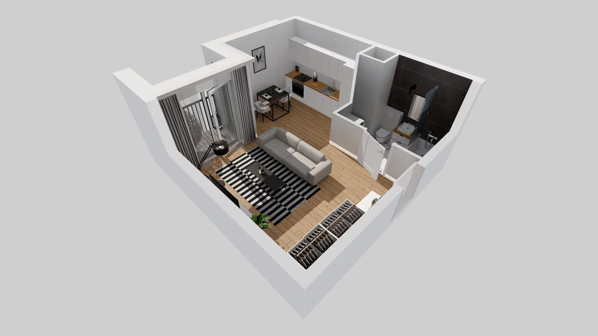 1 pokój, mieszkanie 30,35 m², piętro 2, oferta nr A/37, Braniborska 80, Wrocław, Stare Miasto, ul. Braniborska 80