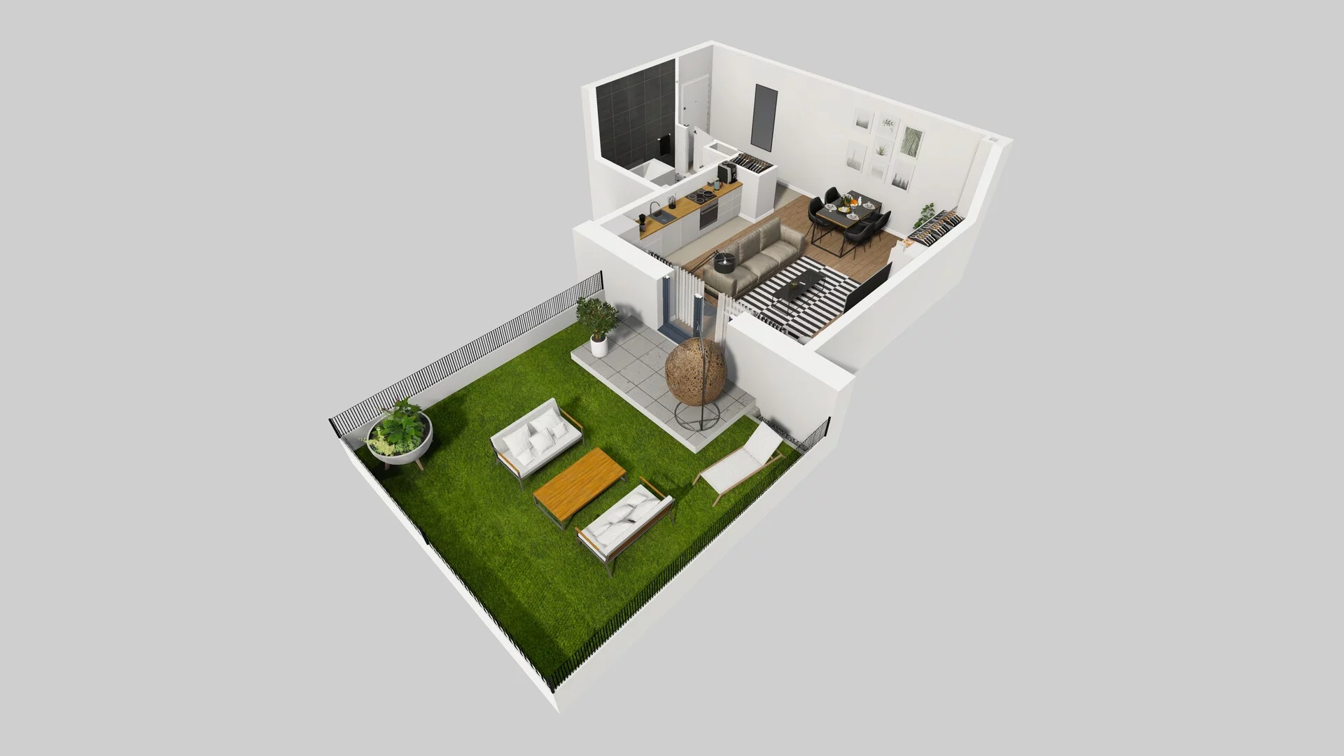 1 pokój, mieszkanie 36,52 m², parter, oferta nr A/4, Osobowicka 114, Wrocław, Osobowice-Rędzin, Fabryczna, ul. Osobowicka 114