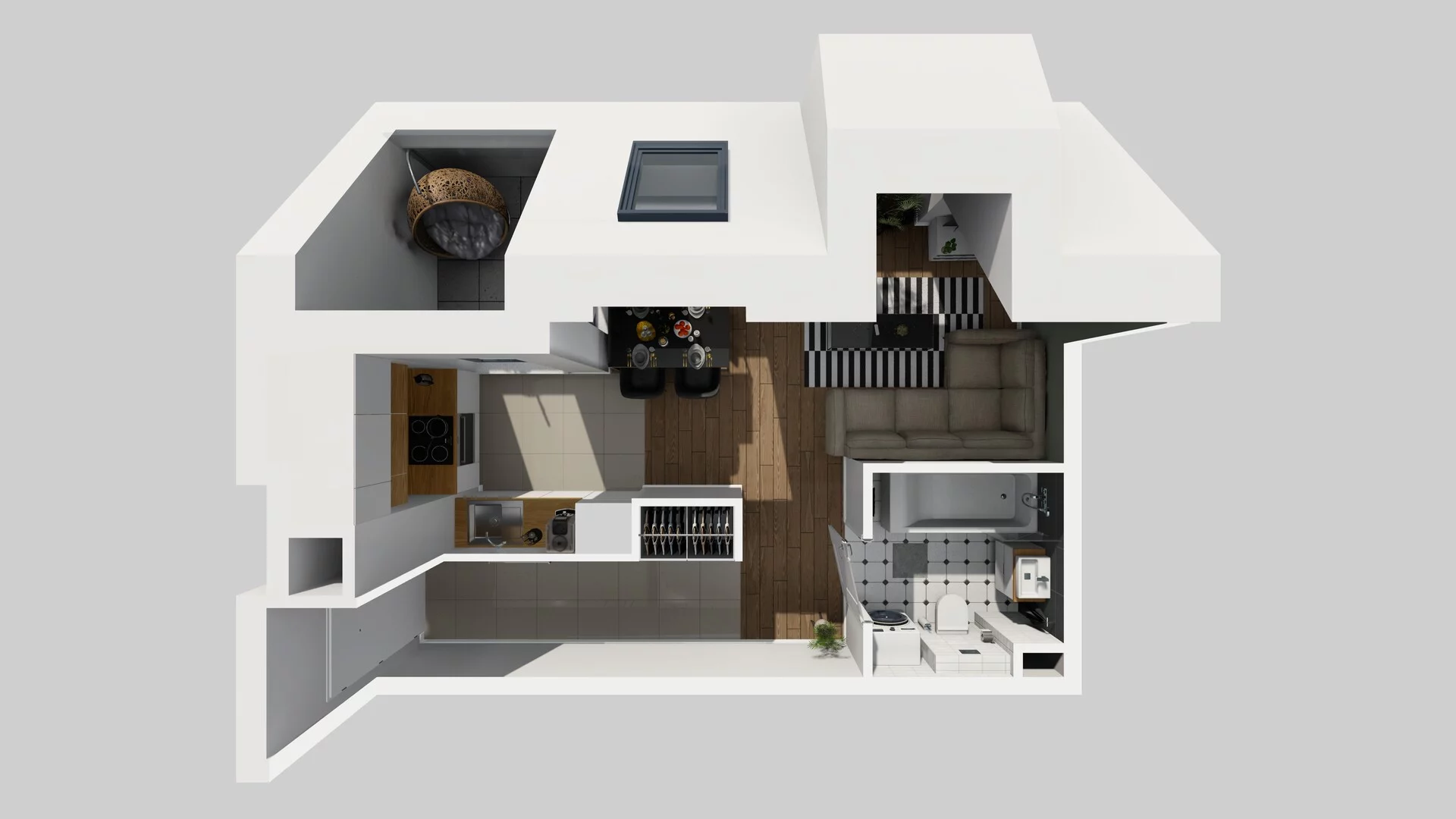 1 pokój, mieszkanie 30,01 m², piętro 2, oferta nr A/12, Osobowicka 114, Wrocław, Osobowice-Rędzin, Fabryczna, ul. Osobowicka 114