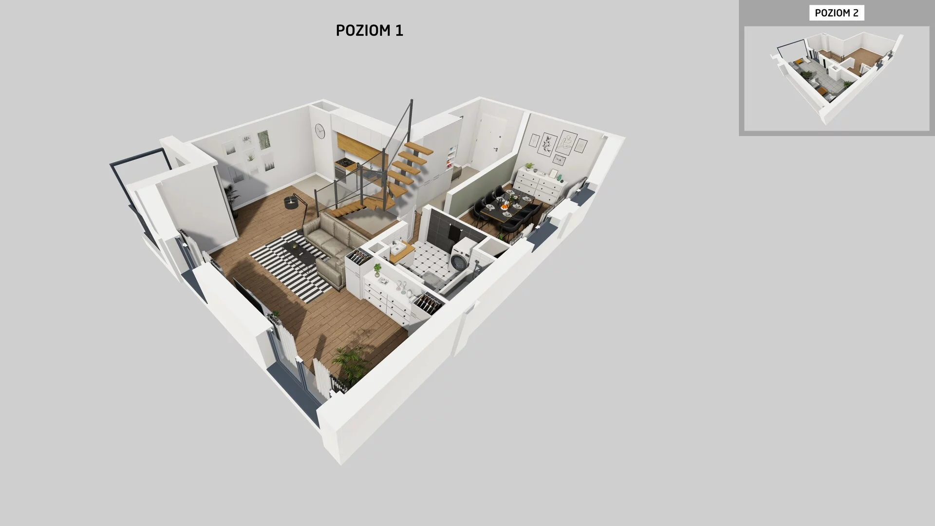 1 pokój, mieszkanie 95,87 m², piętro 3, oferta nr B/20, Osobowicka 114, Wrocław, Osobowice-Rędzin, Fabryczna, ul. Osobowicka 114