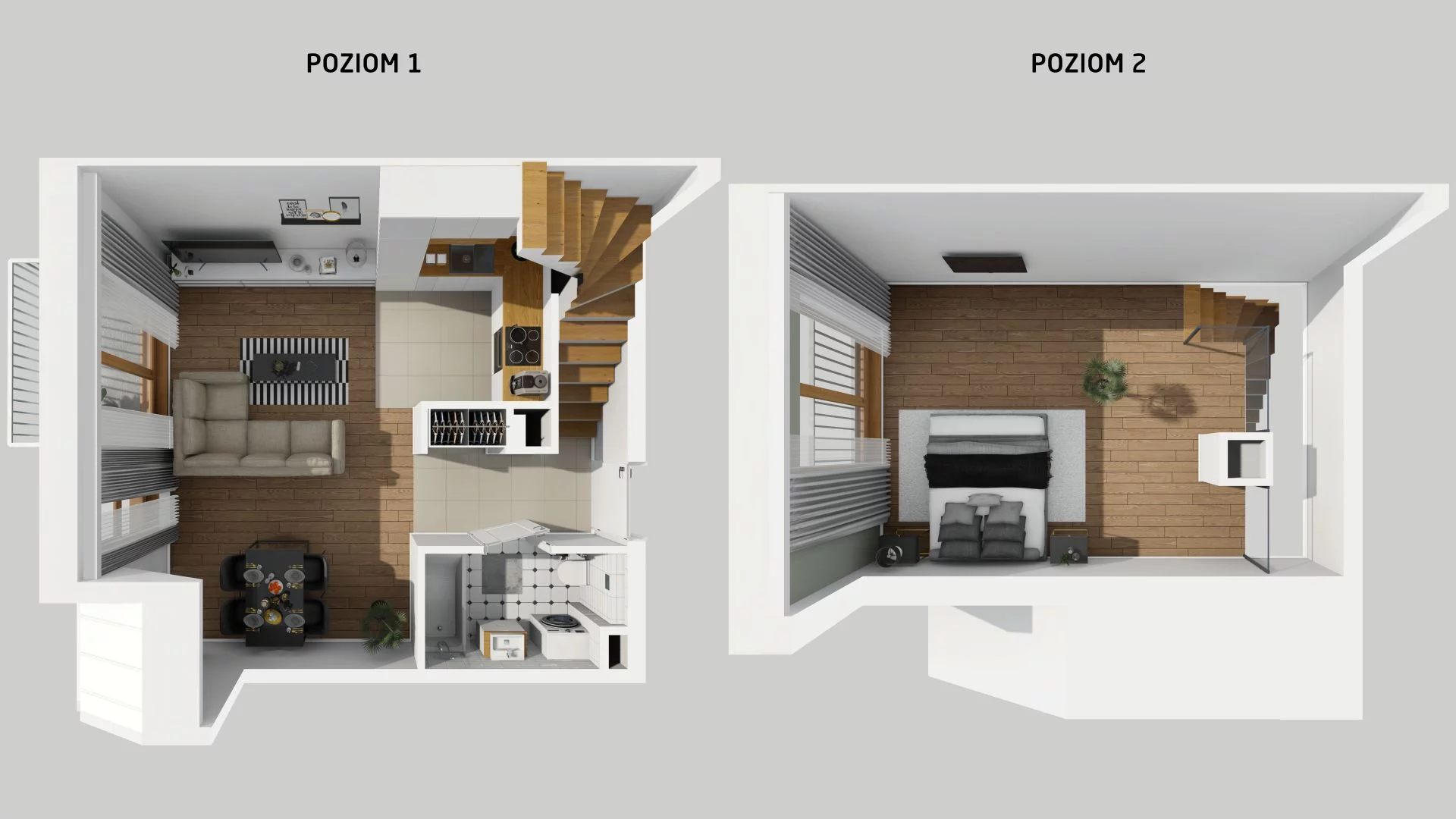 1 pokój, mieszkanie 57,49 m², piętro 2, oferta nr A/50, Osiedle Harmonia, Wrocław, Maślice, ul. Stodolna