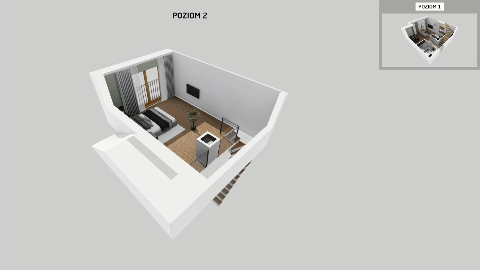 1 pokój, mieszkanie 57,49 m², piętro 2, oferta nr A/50, Osiedle Harmonia, Wrocław, Maślice, ul. Stodolna