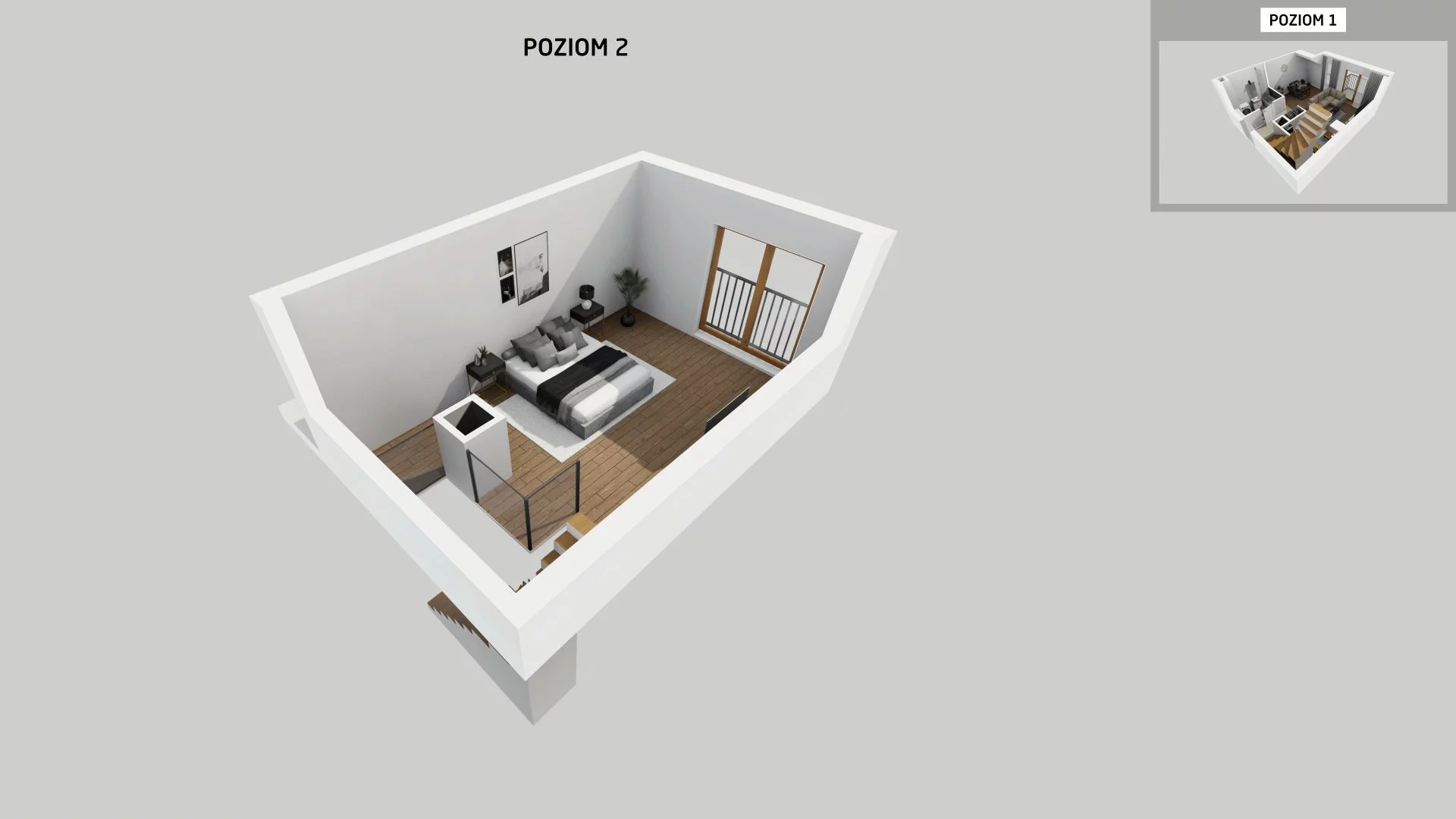 1 pokój, mieszkanie 55,12 m², piętro 2, oferta nr C/40, Osiedle Harmonia, Wrocław, Maślice, ul. Stodolna
