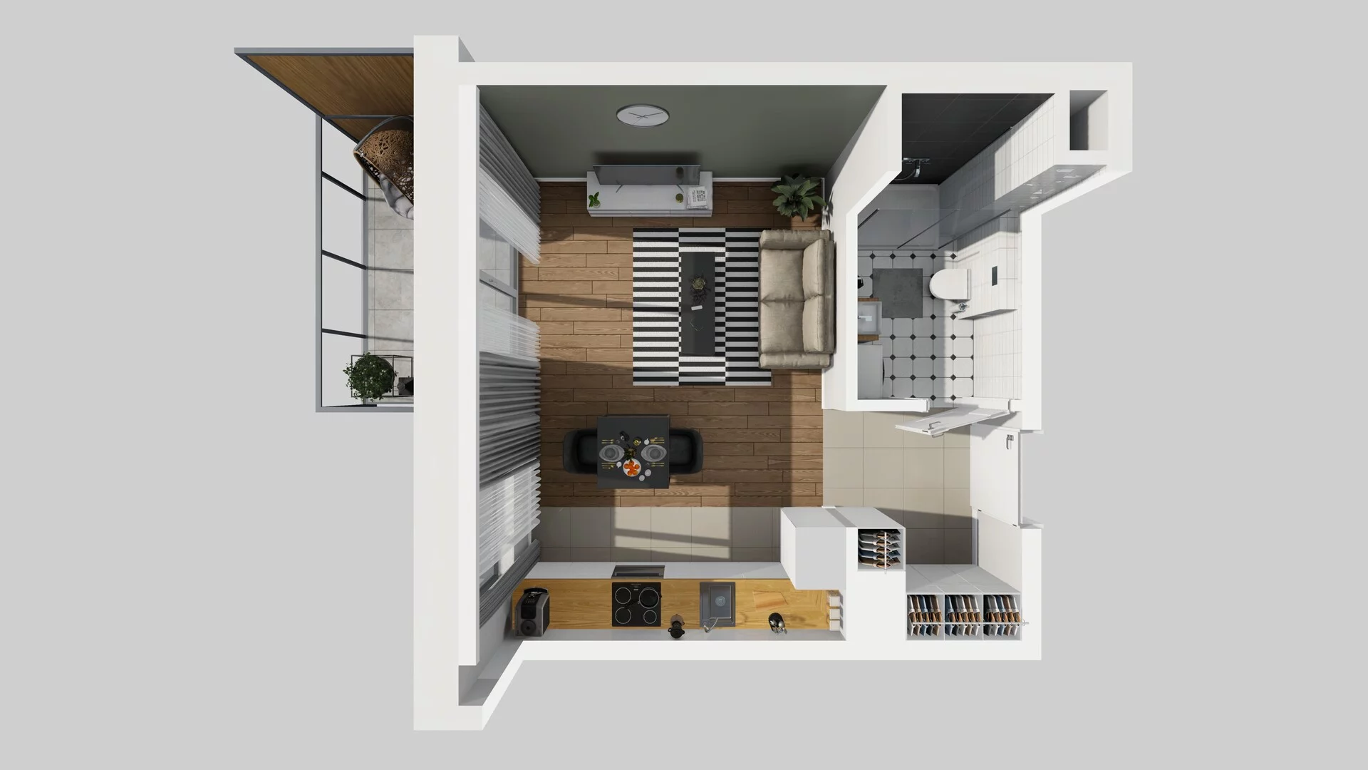 1 pokój, mieszkanie 28,01 m², piętro 2, oferta nr A/94, Metro Zachód 8 bud. A, C, Warszawa, Bemowo, Chrzanów, ul. Szeligowska