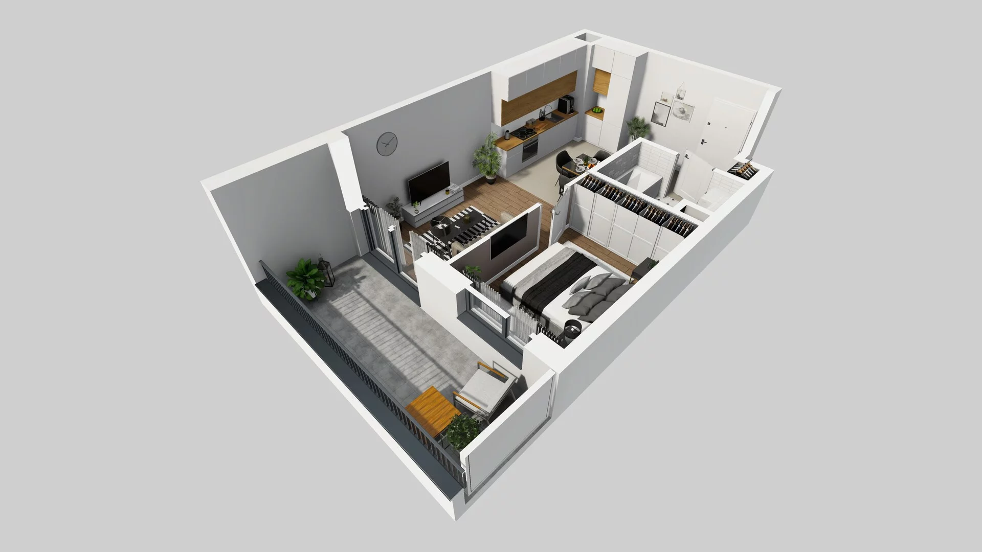 2 pokoje, mieszkanie 38,07 m², piętro 1, oferta nr A/6, Mokotów Sportowy 3, Warszawa, Mokotów, Augustówka, ul. Antoniewska