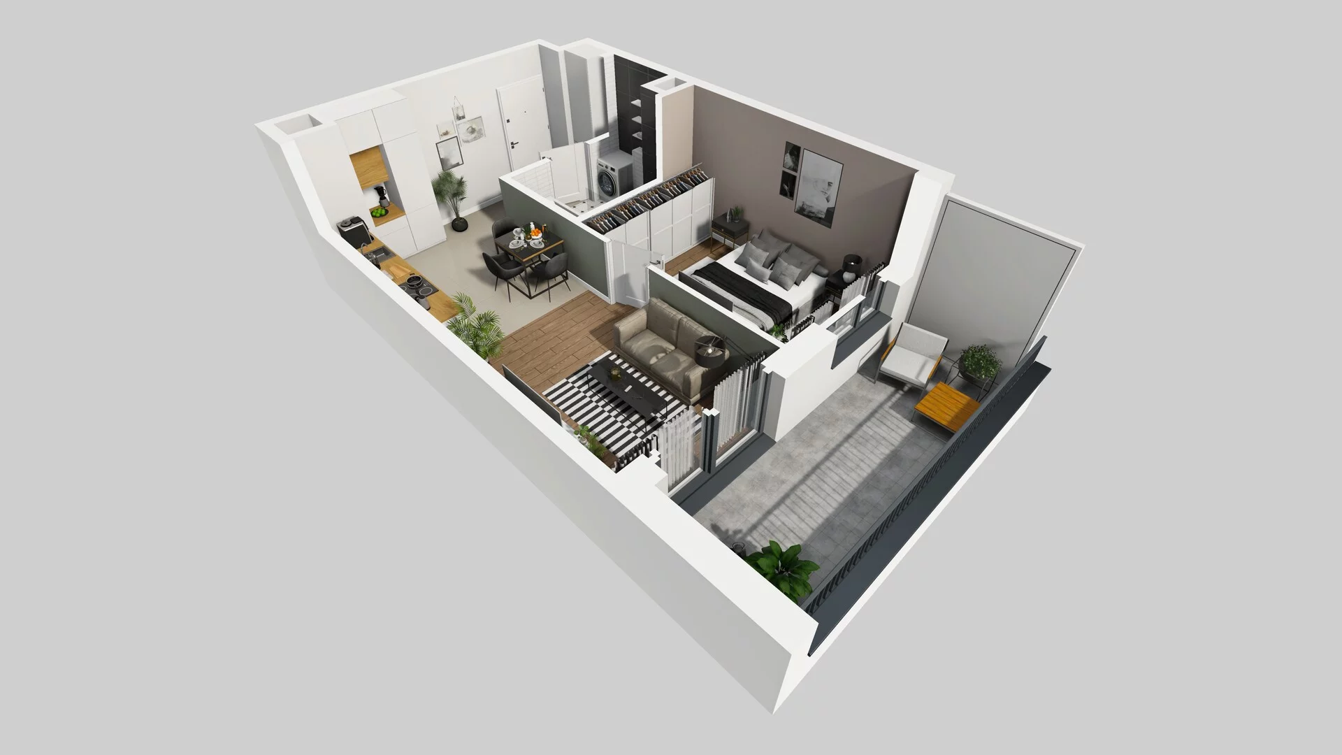 2 pokoje, mieszkanie 38,07 m², piętro 1, oferta nr A/6, Mokotów Sportowy 3, Warszawa, Mokotów, Augustówka, ul. Antoniewska