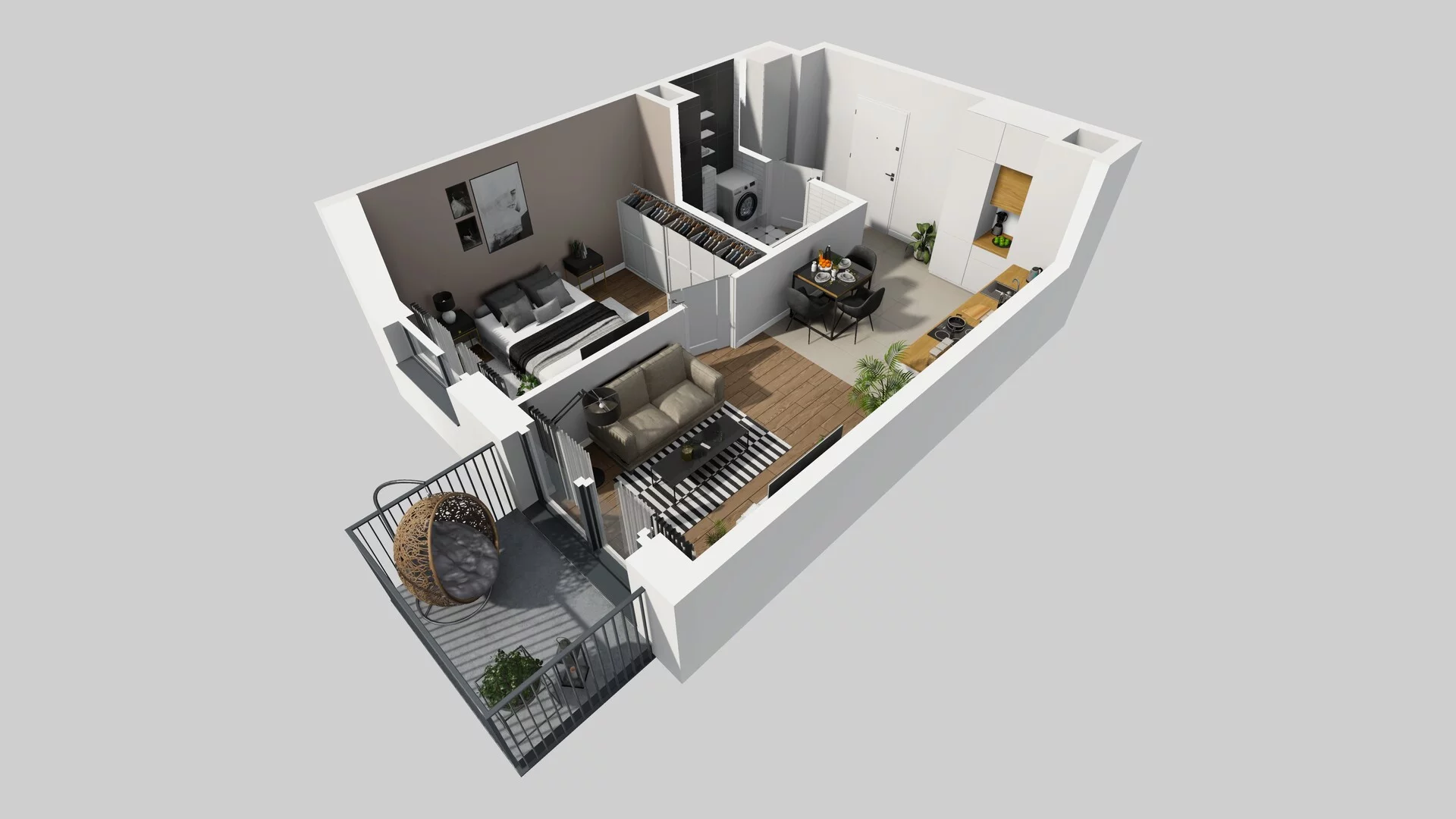 2 pokoje, mieszkanie 38,20 m², piętro 2, oferta nr A/15, Mokotów Sportowy 3, Warszawa, Mokotów, Augustówka, ul. Antoniewska