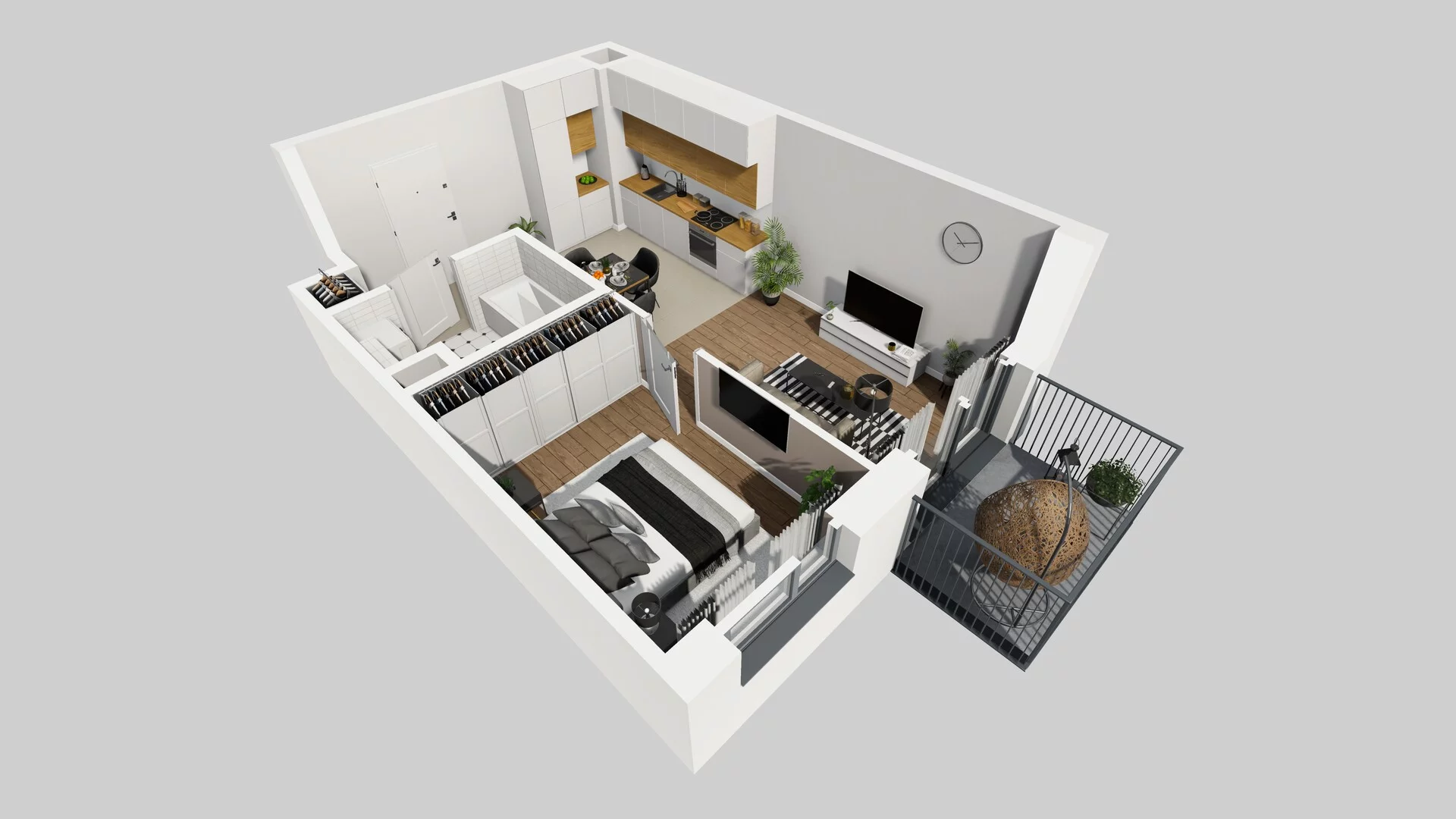 2 pokoje, mieszkanie 38,20 m², piętro 2, oferta nr A/15, Mokotów Sportowy 3, Warszawa, Mokotów, Augustówka, ul. Antoniewska
