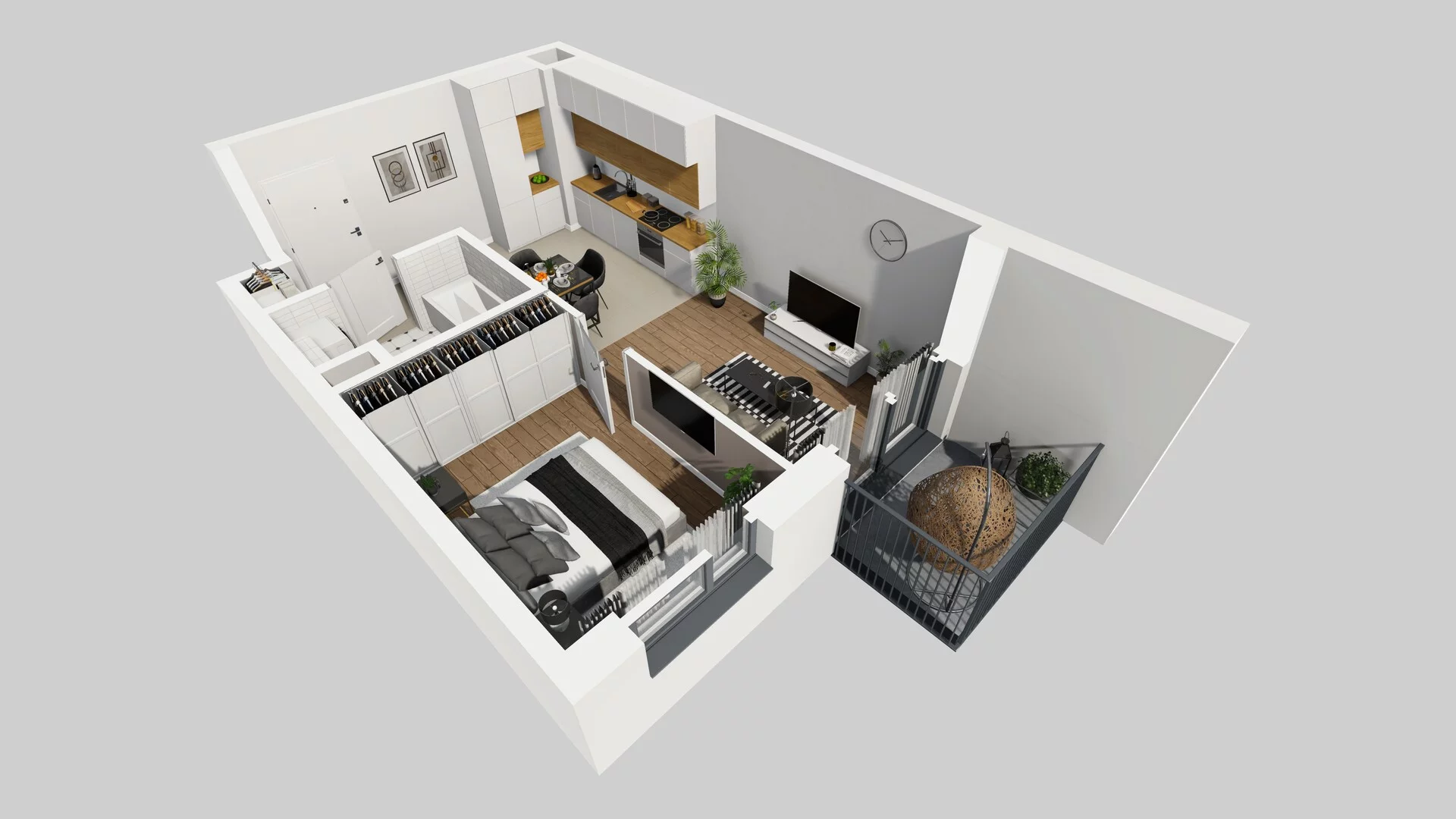 2 pokoje, mieszkanie 38,26 m², piętro 2, oferta nr A/17, Mokotów Sportowy 3, Warszawa, Mokotów, Augustówka, ul. Antoniewska