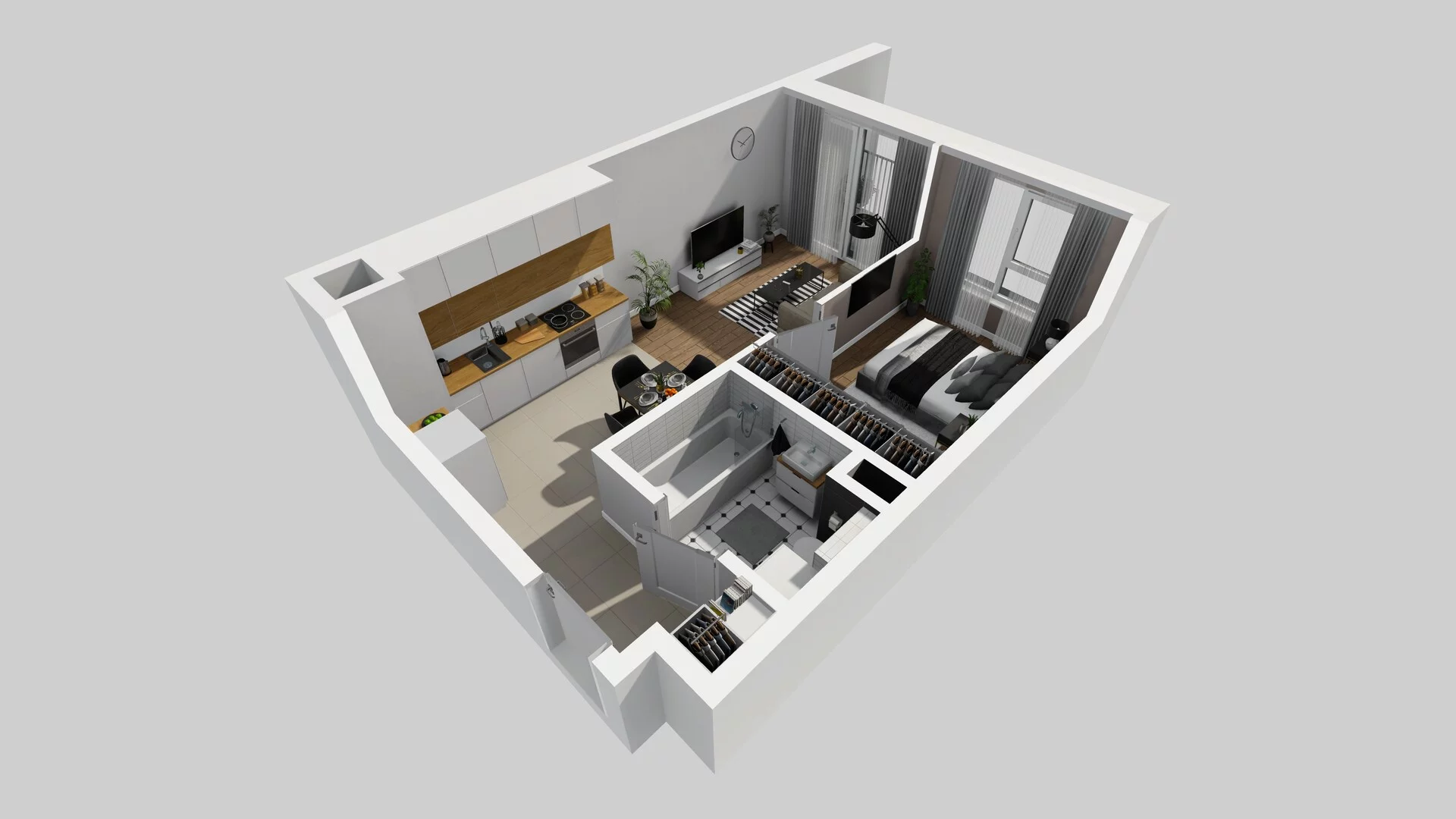 2 pokoje, mieszkanie 38,26 m², piętro 3, oferta nr A/25, Mokotów Sportowy 3, Warszawa, Mokotów, Augustówka, ul. Antoniewska