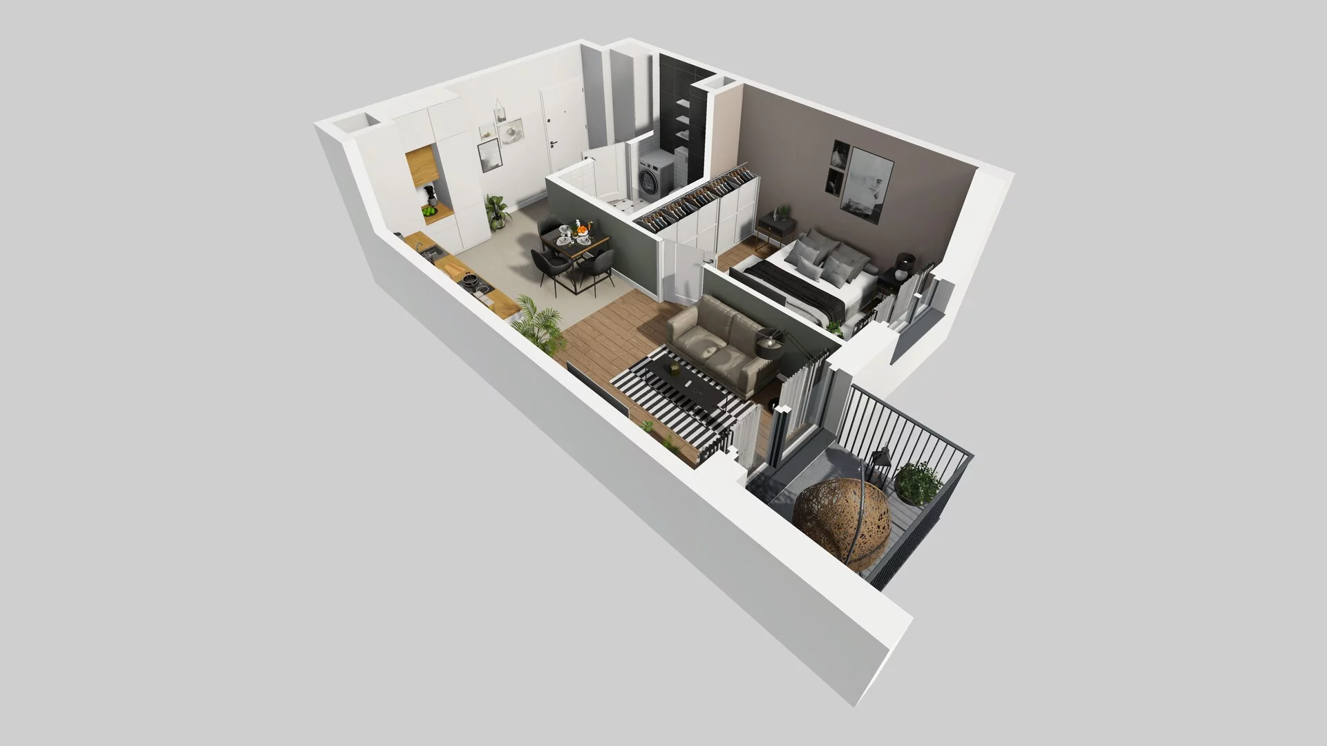 2 pokoje, mieszkanie 38,20 m², piętro 4, oferta nr A/30, Mokotów Sportowy 3, Warszawa, Mokotów, Augustówka, ul. Antoniewska