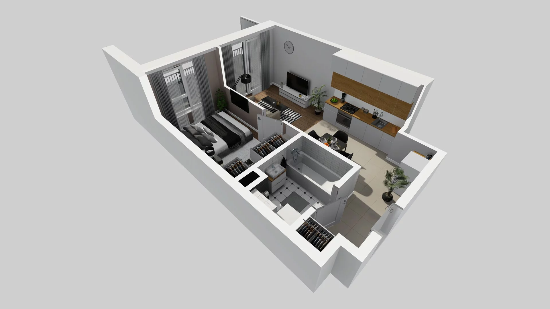 2 pokoje, mieszkanie 37,52 m², piętro 1, oferta nr A/39, Mokotów Sportowy 3, Warszawa, Mokotów, Augustówka, ul. Antoniewska