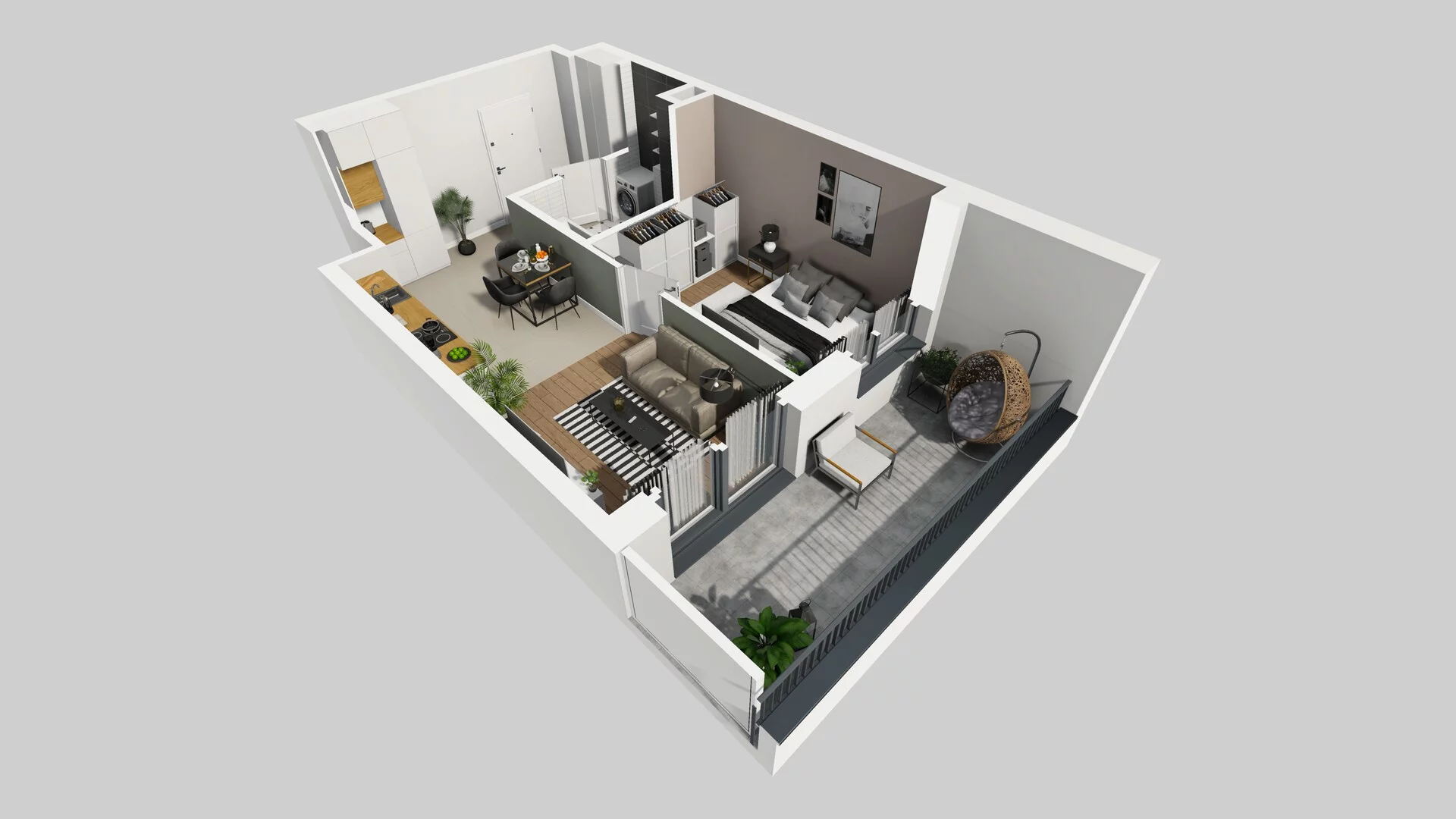 2 pokoje, mieszkanie 37,52 m², piętro 1, oferta nr A/39, Mokotów Sportowy 3, Warszawa, Mokotów, Augustówka, ul. Antoniewska