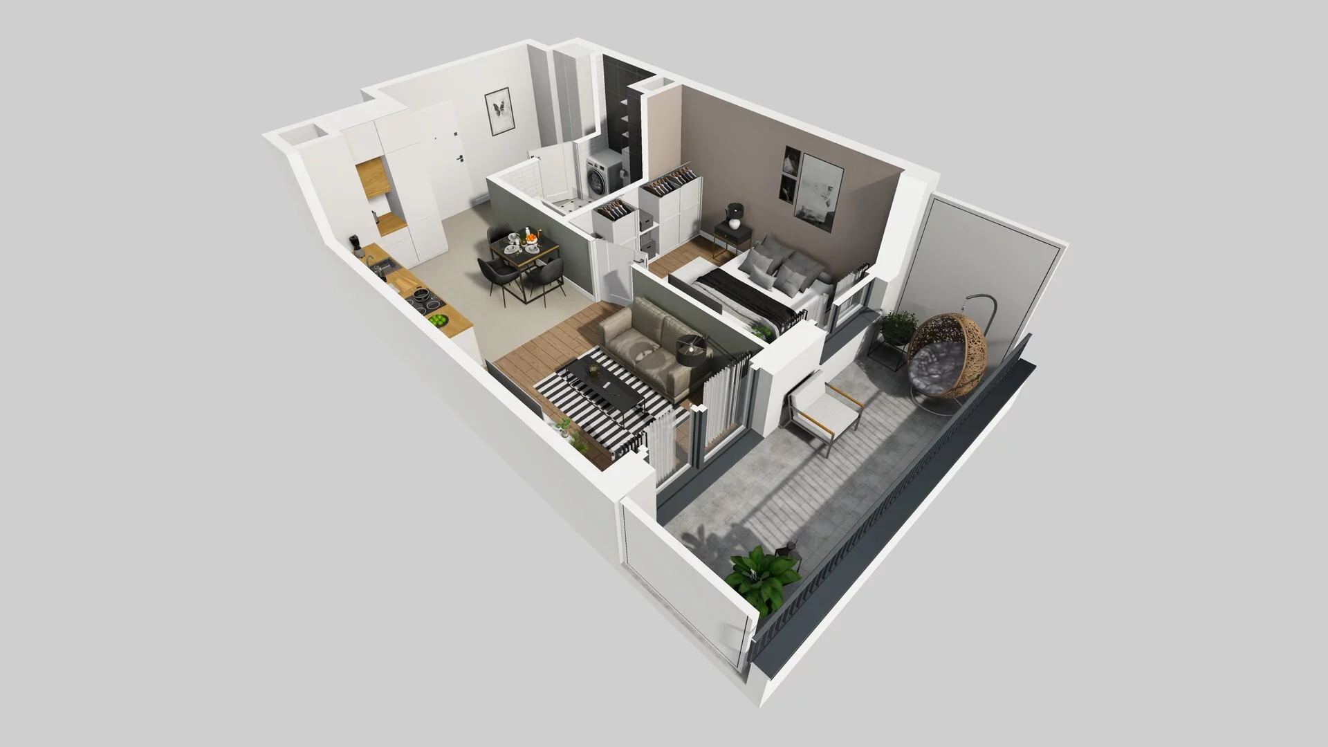 2 pokoje, mieszkanie 36,98 m², piętro 1, oferta nr A/40, Mokotów Sportowy 3, Warszawa, Mokotów, Augustówka, ul. Antoniewska