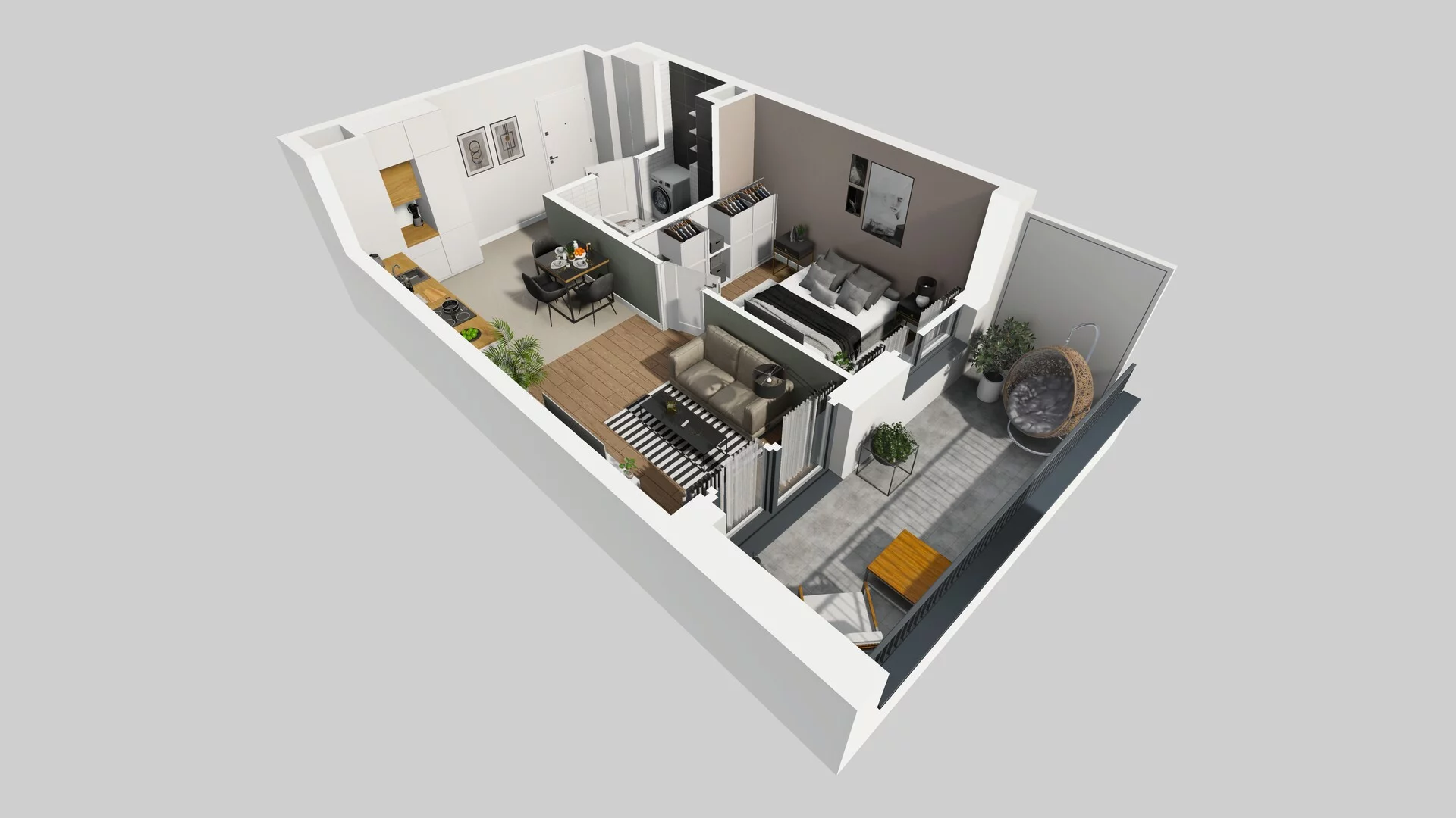 2 pokoje, mieszkanie 38,10 m², piętro 1, oferta nr A/41, Mokotów Sportowy 3, Warszawa, Mokotów, Augustówka, ul. Antoniewska
