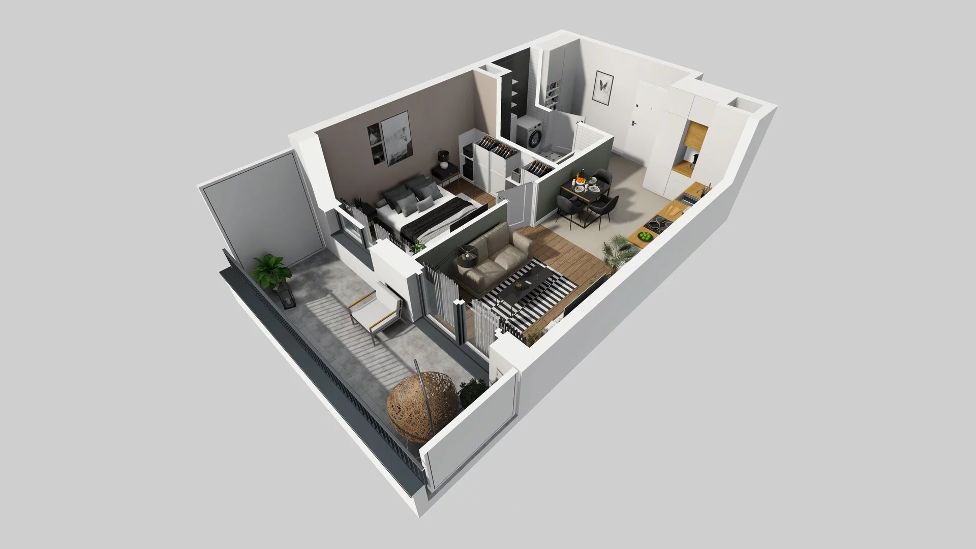 2 pokoje, mieszkanie 37,58 m², piętro 1, oferta nr A/8, Mokotów Sportowy 3, Warszawa, Mokotów, Augustówka, ul. Antoniewska