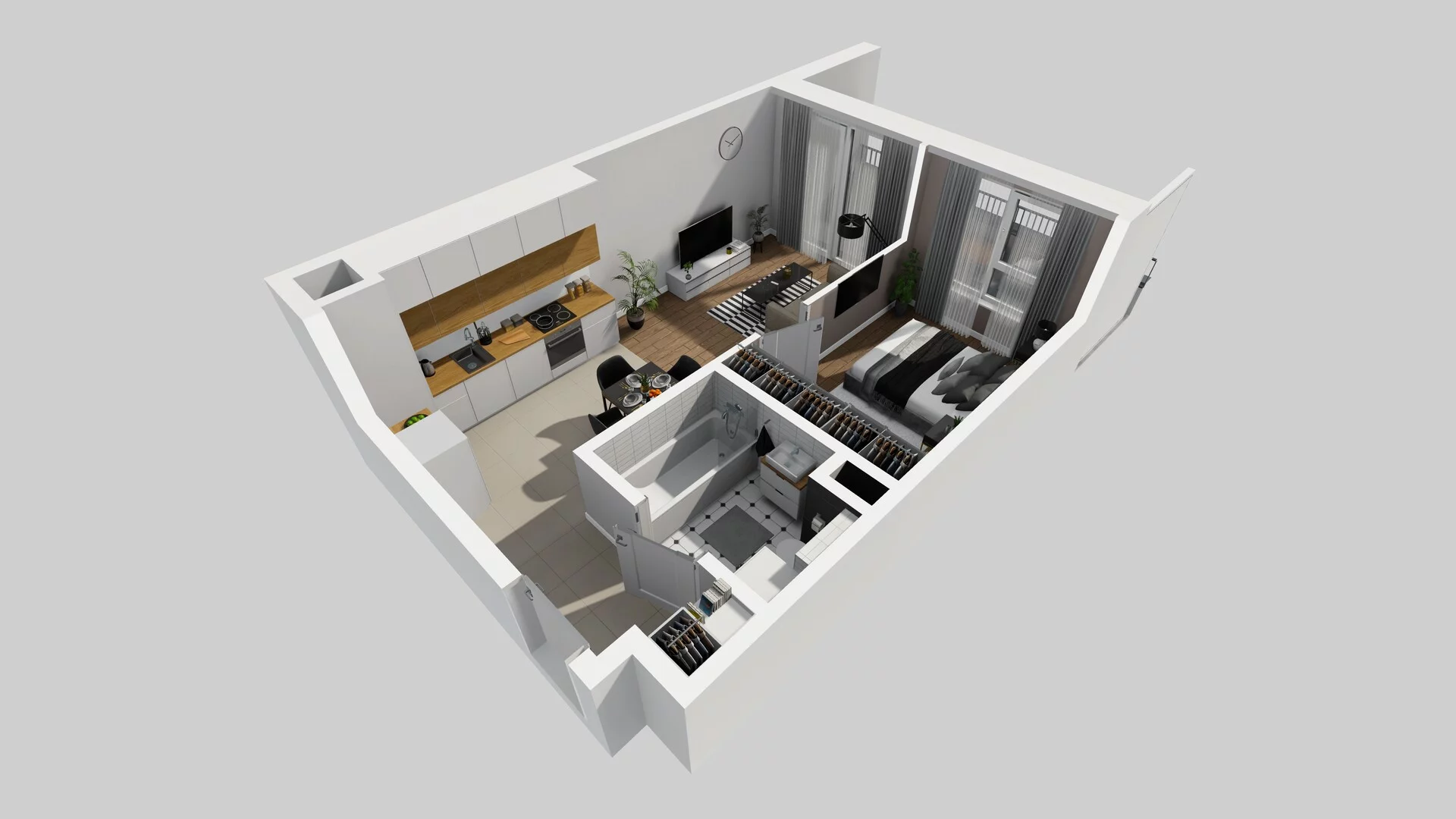 2 pokoje, mieszkanie 38,14 m², piętro 1, oferta nr A/9, Mokotów Sportowy 3, Warszawa, Mokotów, Augustówka, ul. Antoniewska