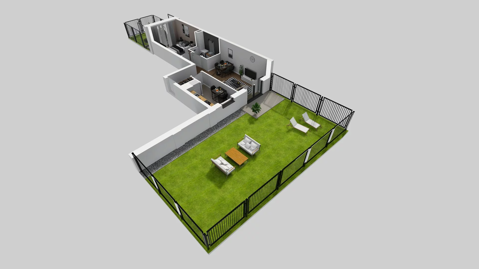 2 pokoje, mieszkanie 47,07 m², parter, oferta nr B/29, Apartamenty nad Oławką 2, Wrocław, Przedmieście Oławskie, Krzyki, ul. Krakowska 98a