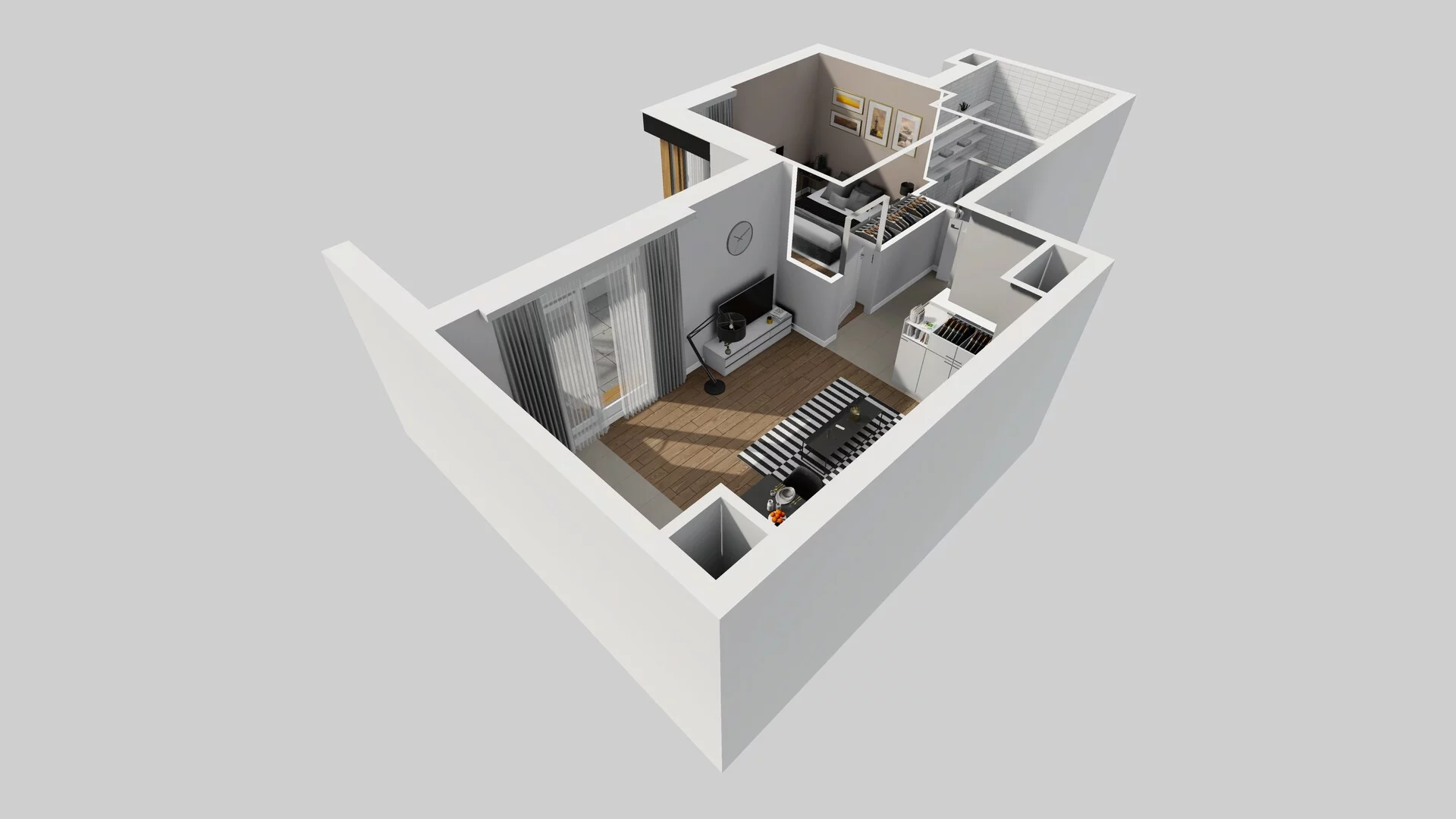 2 pokoje, mieszkanie 40,90 m², piętro 2, oferta nr C/20, Apartamenty Literacka 2, Warszawa, Bielany, Piaski, ul. Literacka