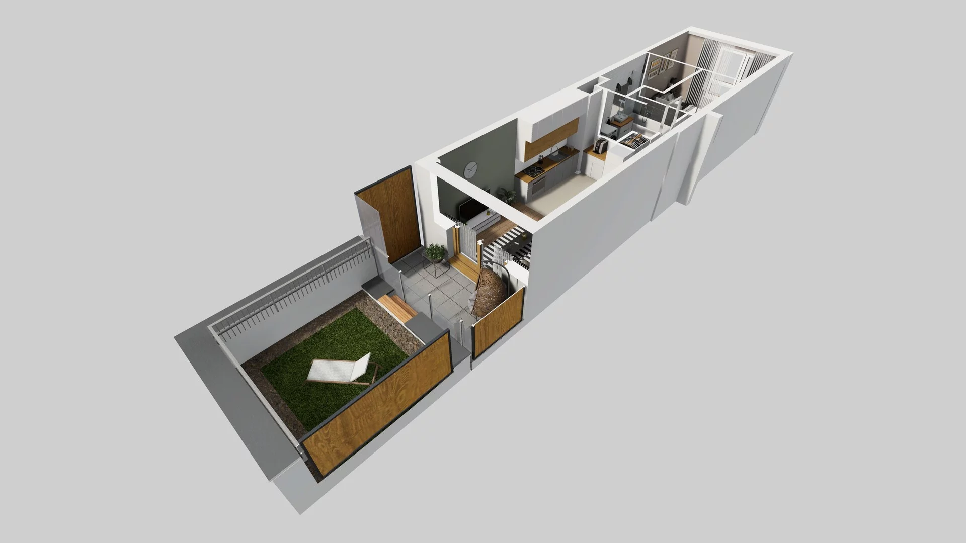 2 pokoje, mieszkanie 40,32 m², piętro 1, oferta nr D/29, Apartamenty Literacka 2, Warszawa, Bielany, Piaski, ul. Literacka