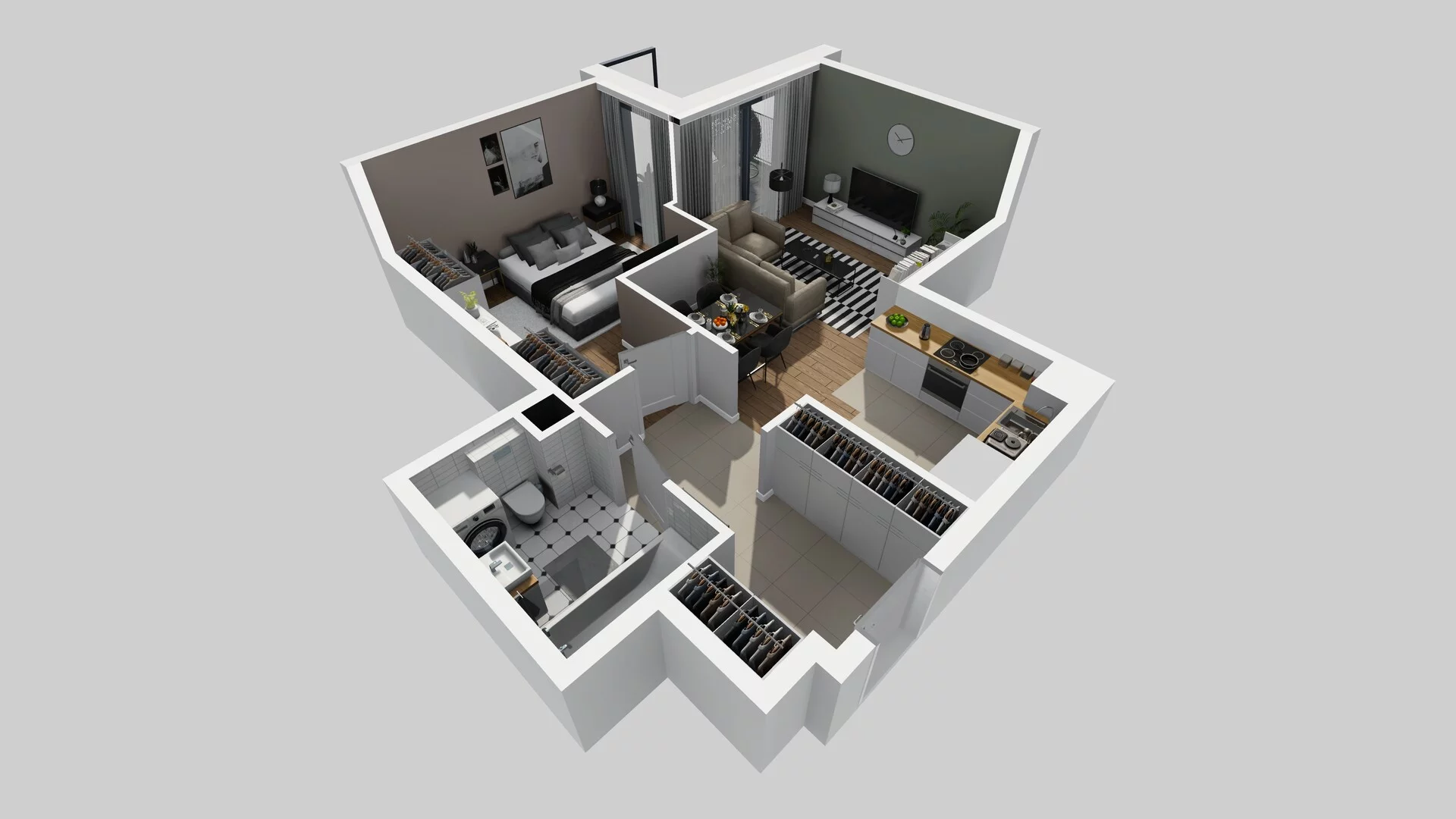 2 pokoje, mieszkanie 49,90 m², parter, oferta nr B/25, Osobowicka 114, Wrocław, Osobowice-Rędzin, Fabryczna, ul. Osobowicka 114