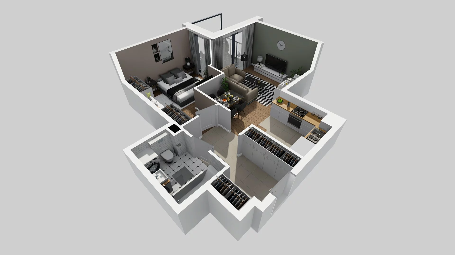 2 pokoje, mieszkanie 49,99 m², piętro 1, oferta nr B/31, Osobowicka 114, Wrocław, Osobowice-Rędzin, Fabryczna, ul. Osobowicka 114
