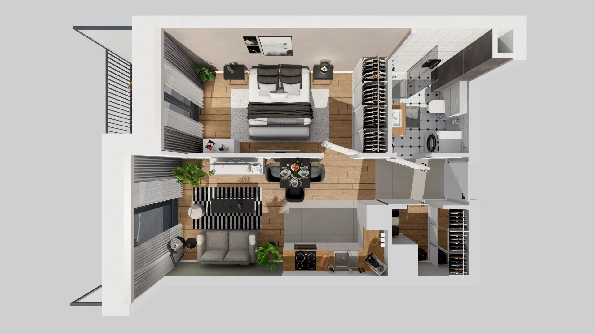 2 pokoje, mieszkanie 39,62 m², piętro 1, oferta nr E/54, 29. Aleja, Kraków, Stare Miasto, Warszawskie, ul. Prandoty 10c / al. 29 Listopada