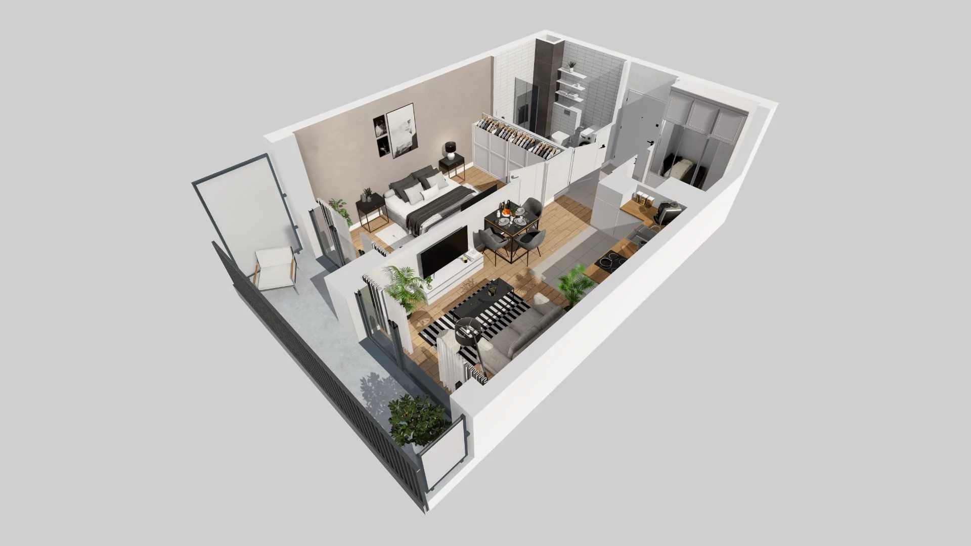 2 pokoje, mieszkanie 39,62 m², piętro 1, oferta nr E/54, 29. Aleja, Kraków, Stare Miasto, Warszawskie, ul. Prandoty 10c / al. 29 Listopada