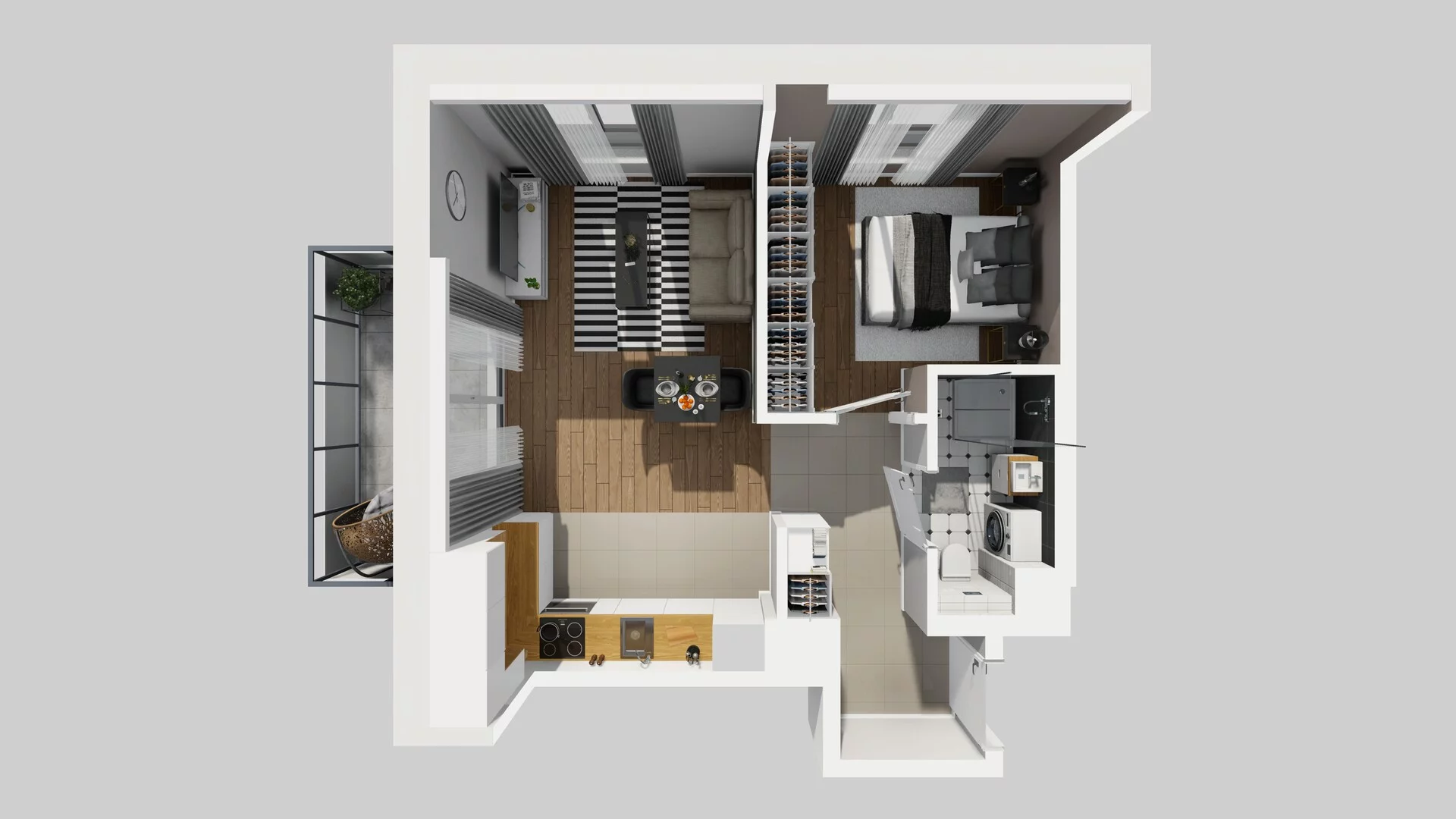 2 pokoje, mieszkanie 40,60 m², piętro 1, oferta nr A/13, Metro Zachód 8 bud. A, C, Warszawa, Bemowo, Chrzanów, ul. Szeligowska