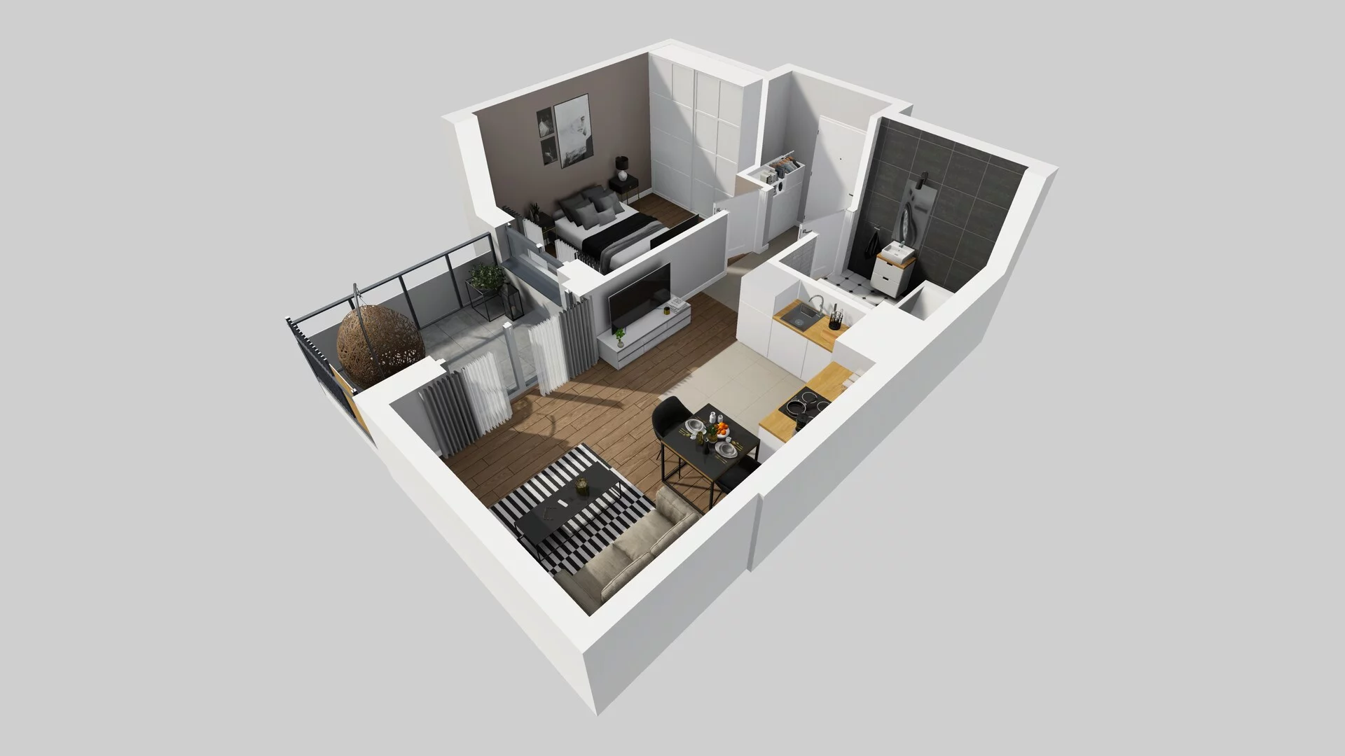 2 pokoje, mieszkanie 37,75 m², piętro 1, oferta nr A/20, Metro Zachód 8 bud. A, C, Warszawa, Bemowo, Chrzanów, ul. Szeligowska