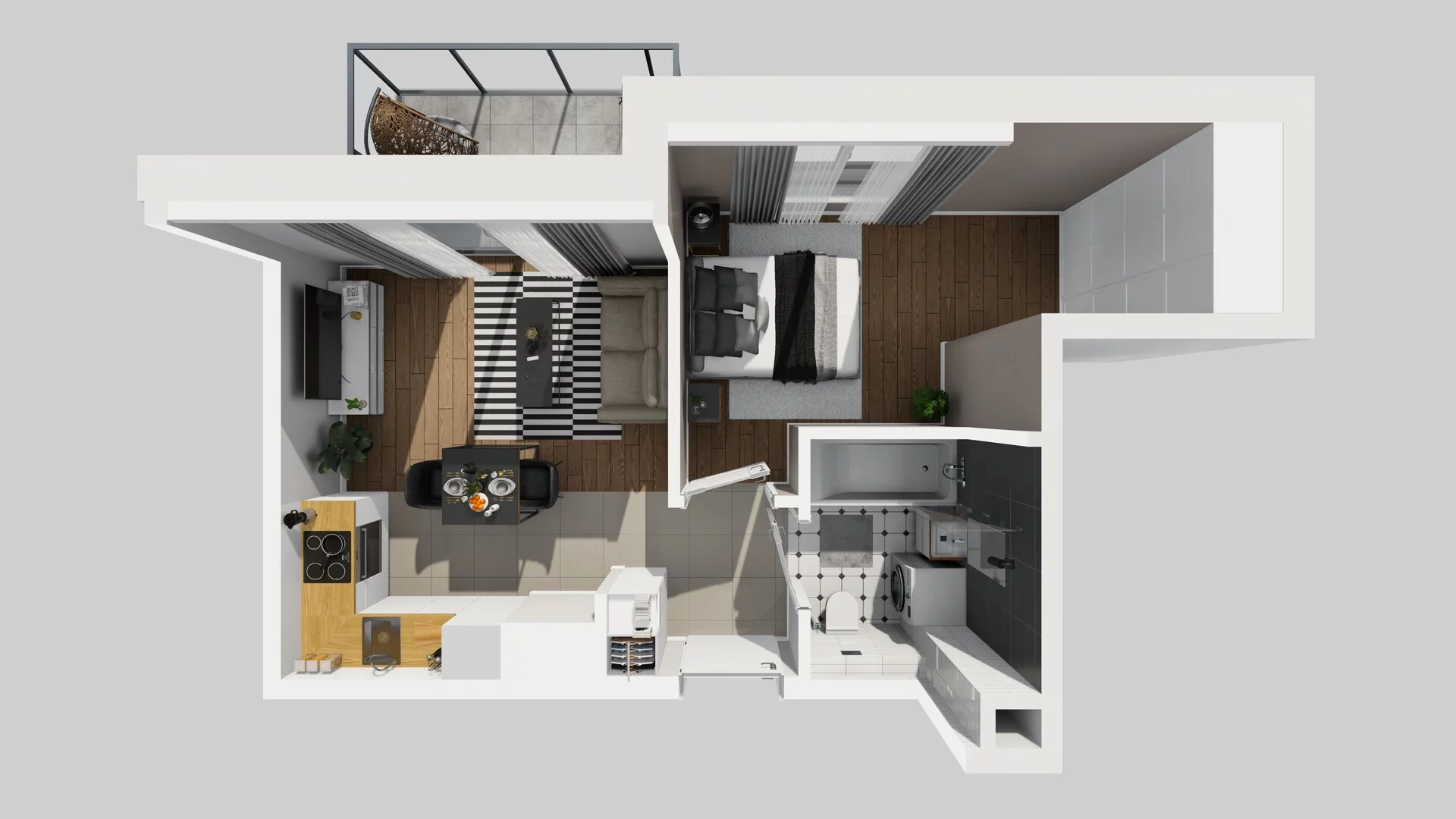 2 pokoje, mieszkanie 37,38 m², piętro 2, oferta nr A/32, Metro Zachód 8 bud. A, C, Warszawa, Bemowo, Chrzanów, ul. Szeligowska