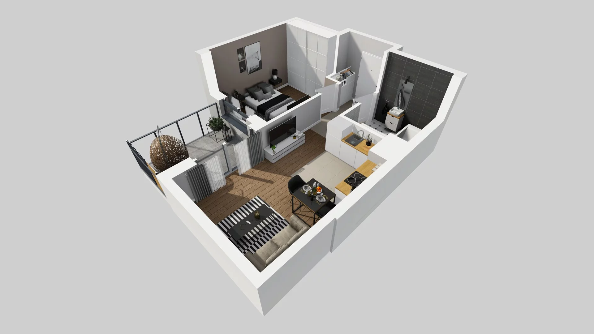 2 pokoje, mieszkanie 37,75 m², piętro 4, oferta nr A/53, Metro Zachód 8 bud. A, C, Warszawa, Bemowo, Chrzanów, ul. Szeligowska