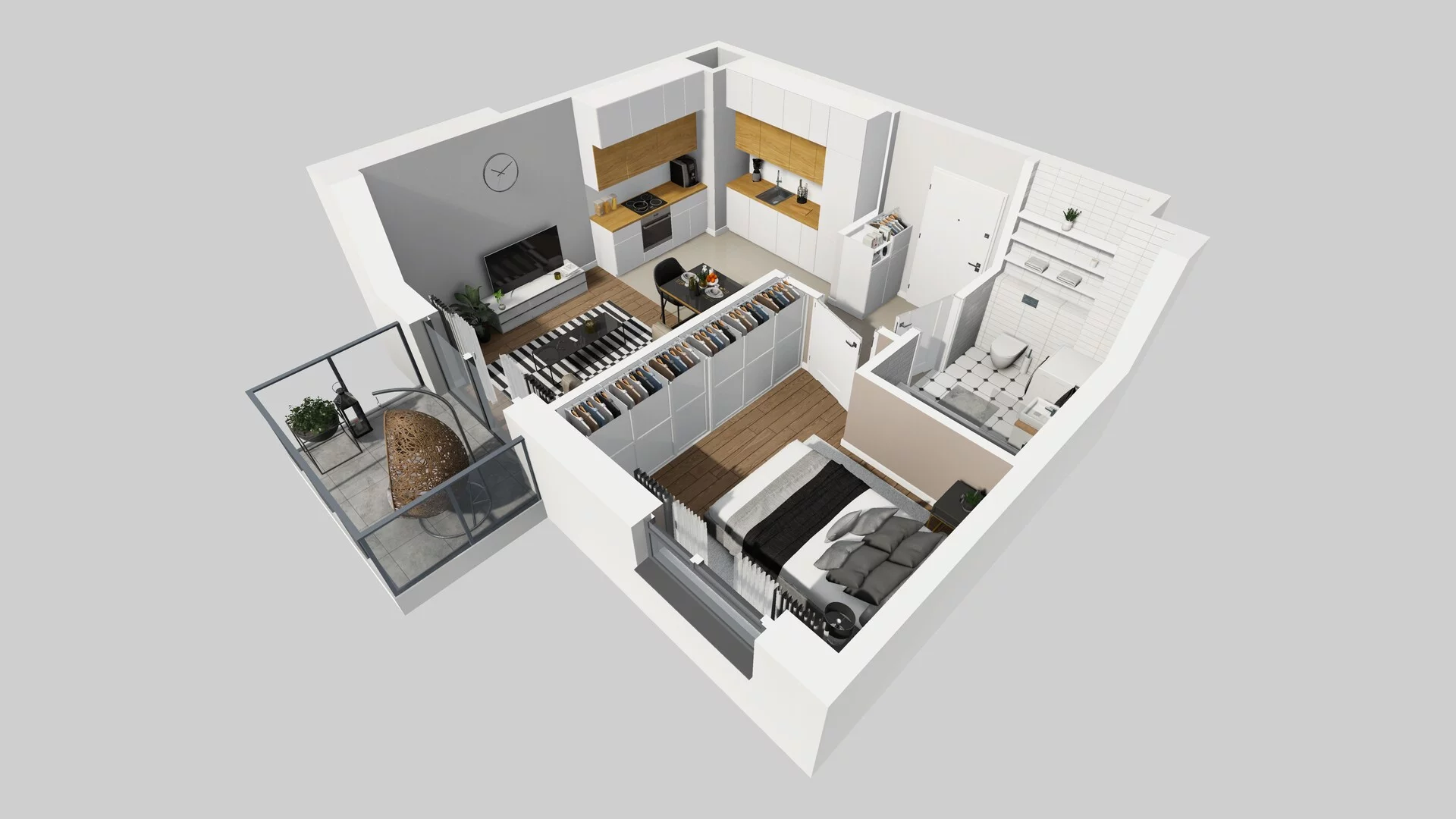 2 pokoje, mieszkanie 39,53 m², piętro 2, oferta nr A/65, Metro Zachód 8 bud. A, C, Warszawa, Bemowo, Chrzanów, ul. Szeligowska