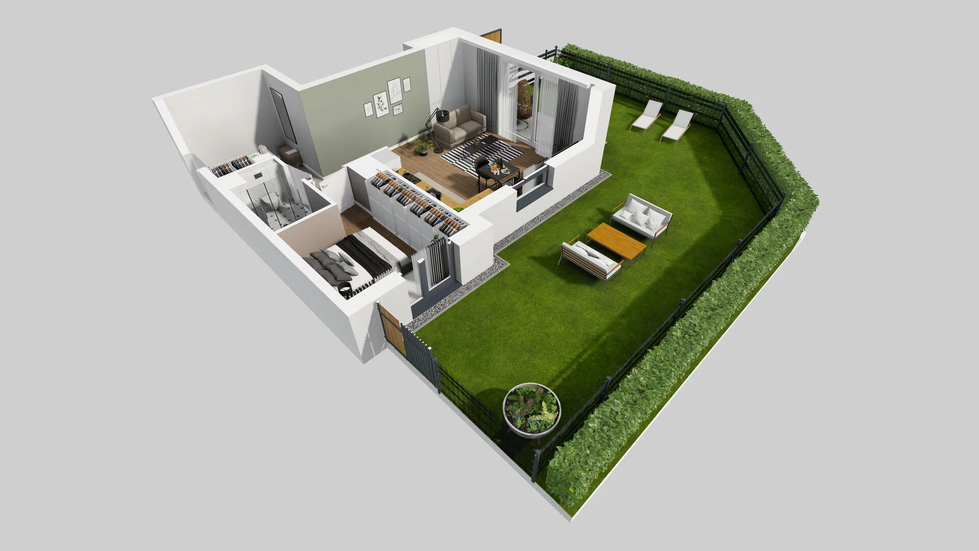 2 pokoje, mieszkanie 48,57 m², parter, oferta nr C/4, Metro Zachód 8 bud. A, C, Warszawa, Bemowo, Chrzanów, ul. Szeligowska