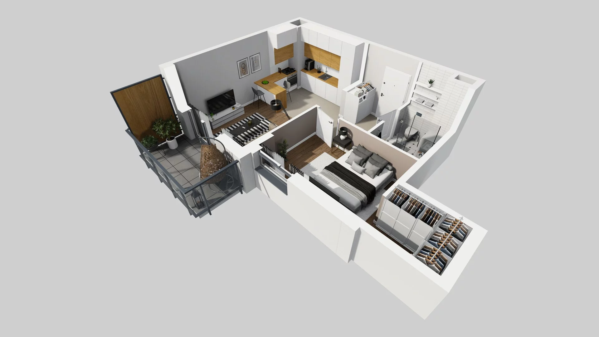 2 pokoje, mieszkanie 41,21 m², piętro 1, oferta nr C/11, Metro Zachód 8 bud. A, C, Warszawa, Bemowo, Chrzanów, ul. Szeligowska