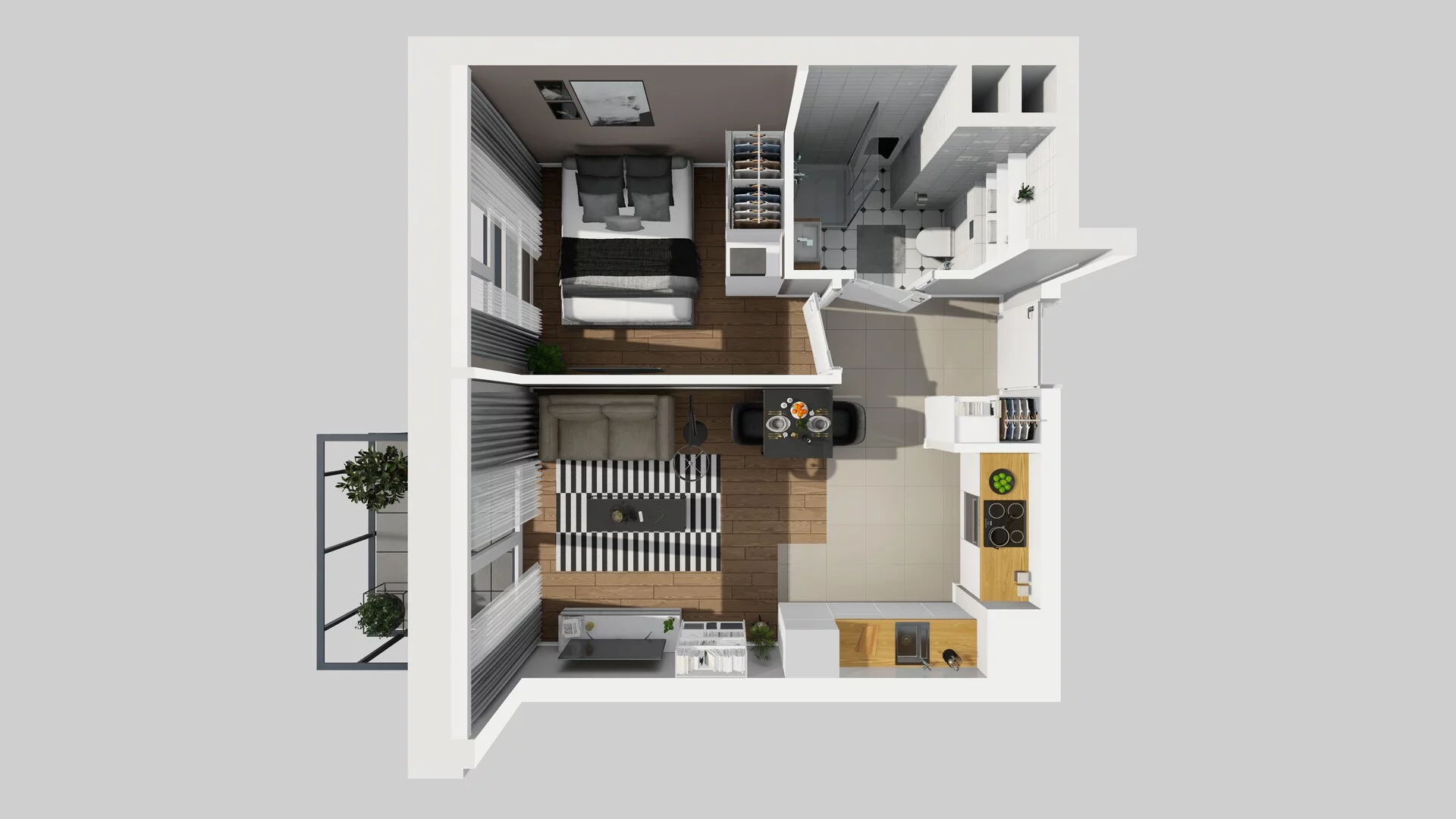 2 pokoje, mieszkanie 34,65 m², piętro 2, oferta nr C/67, Metro Zachód 8 bud. A, C, Warszawa, Bemowo, Chrzanów, ul. Szeligowska