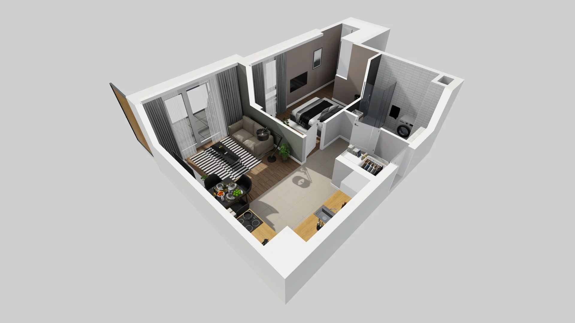 2 pokoje, mieszkanie 41,01 m², piętro 2, oferta nr C/71, Metro Zachód 8 bud. A, C, Warszawa, Bemowo, Chrzanów, ul. Szeligowska