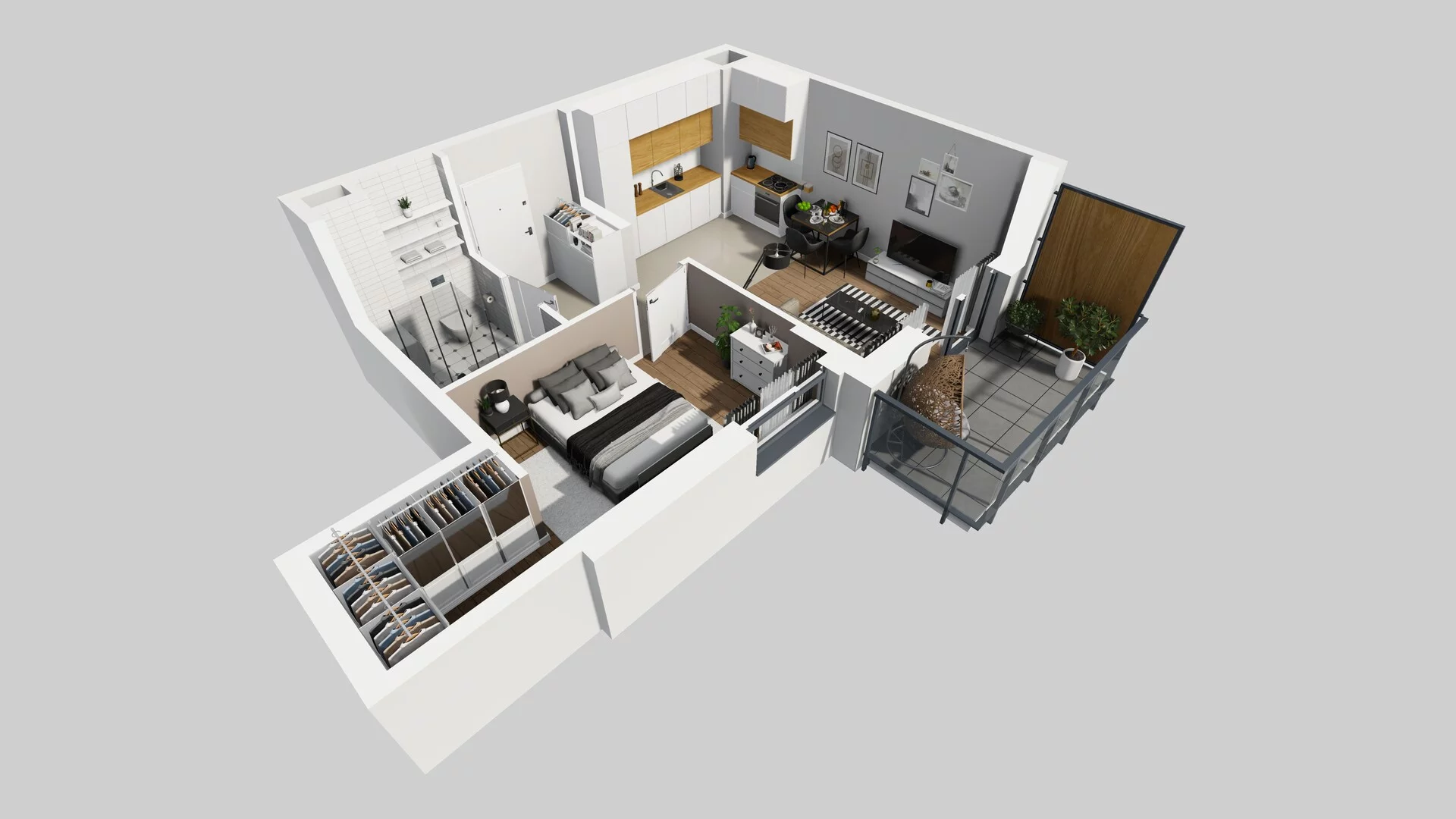 2 pokoje, mieszkanie 41,01 m², piętro 2, oferta nr C/71, Metro Zachód 8 bud. A, C, Warszawa, Bemowo, Chrzanów, ul. Szeligowska