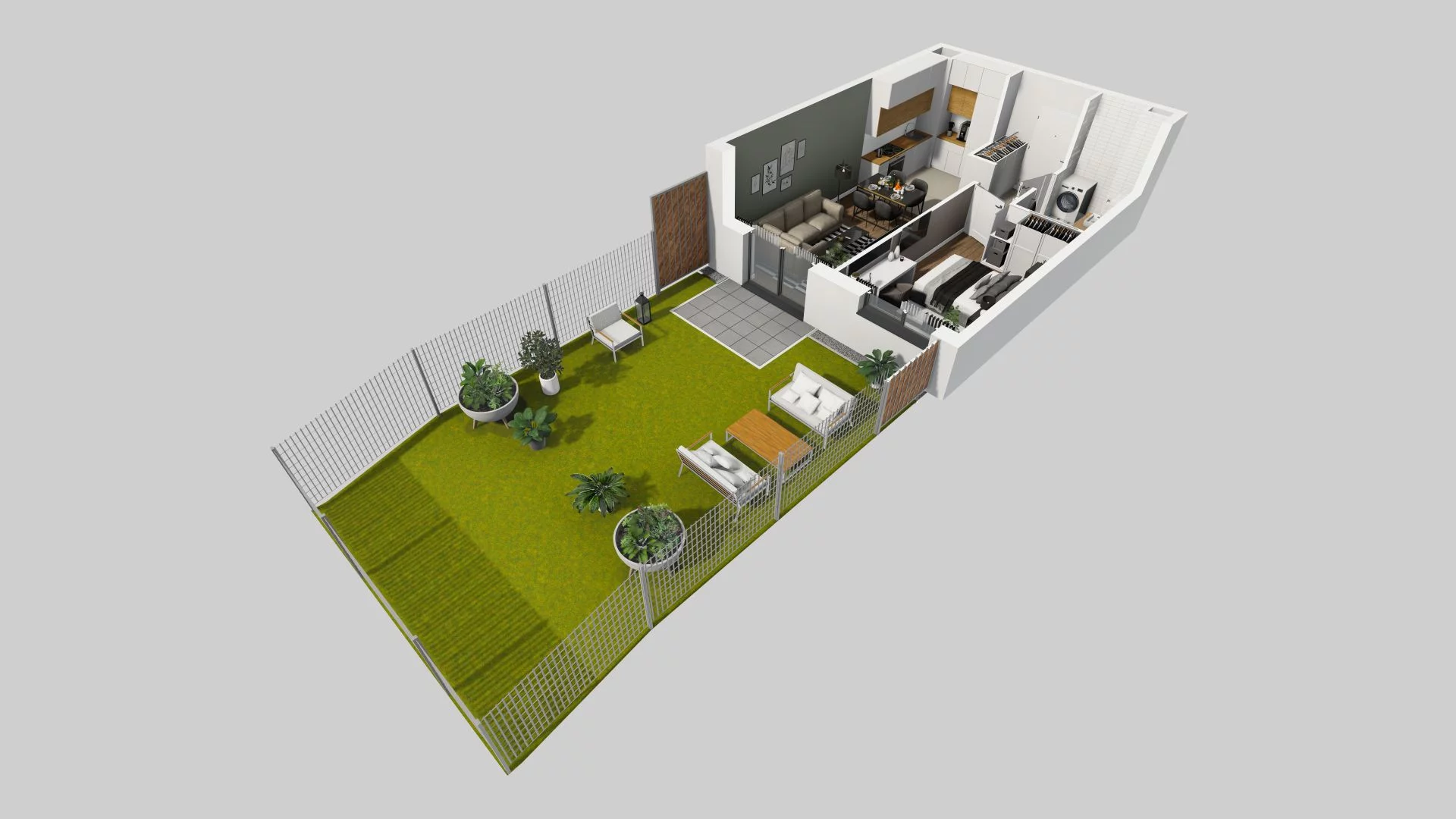 2 pokoje, mieszkanie 40,35 m², parter, oferta nr A/2, Osiedle Rapsodia, Wrocław, Karłowice-Różanka, Różanka, ul. Wołowska 5