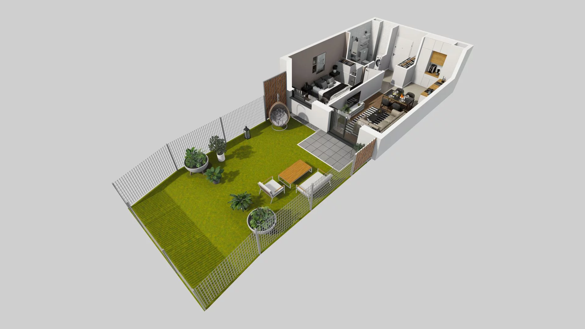2 pokoje, mieszkanie 40,35 m², parter, oferta nr A/46, Osiedle Rapsodia, Wrocław, Karłowice-Różanka, Różanka, ul. Wołowska 5