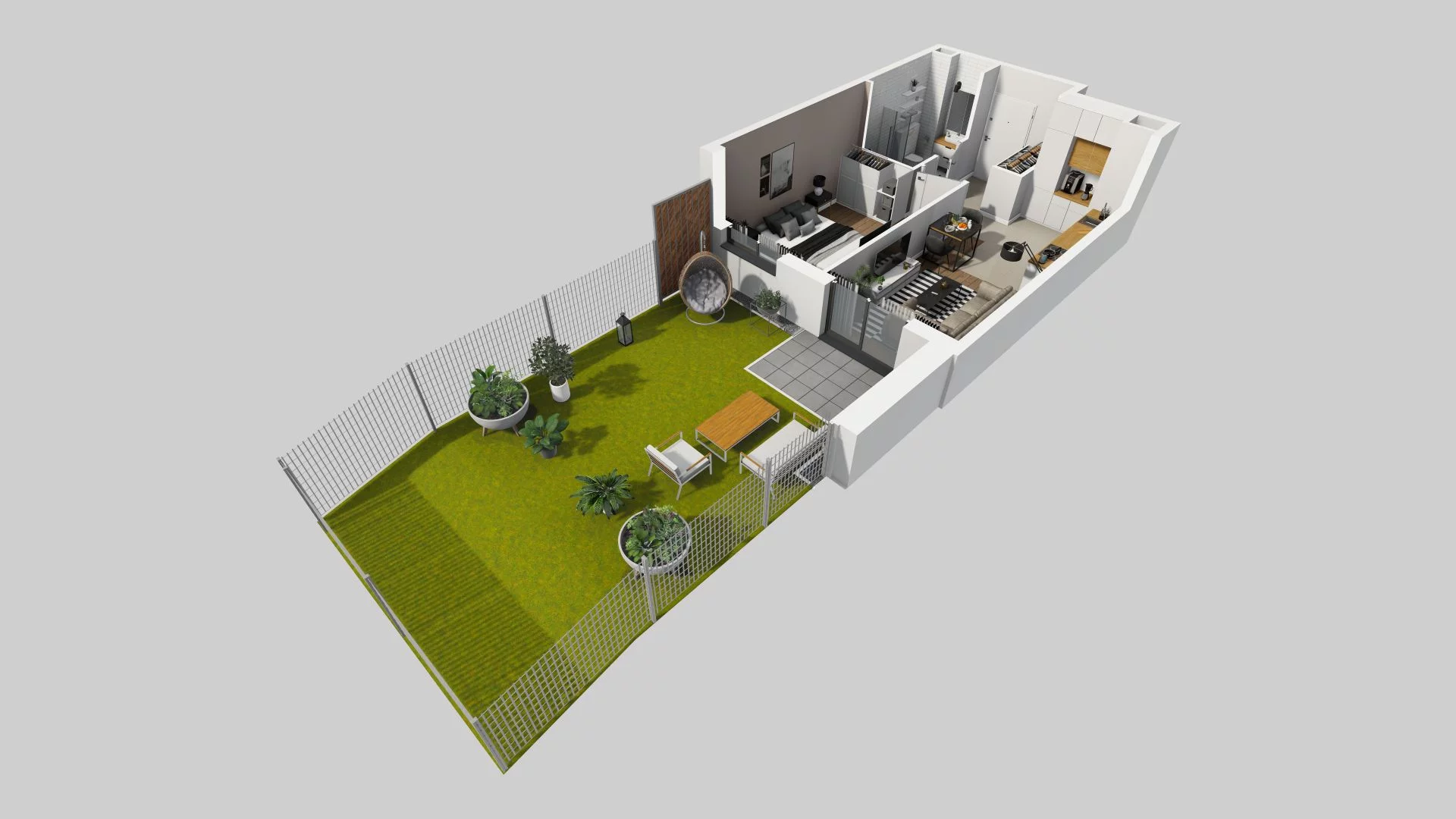 2 pokoje, mieszkanie 39,22 m², parter, oferta nr A/69, Osiedle Rapsodia, Wrocław, Karłowice-Różanka, Różanka, ul. Wołowska 5