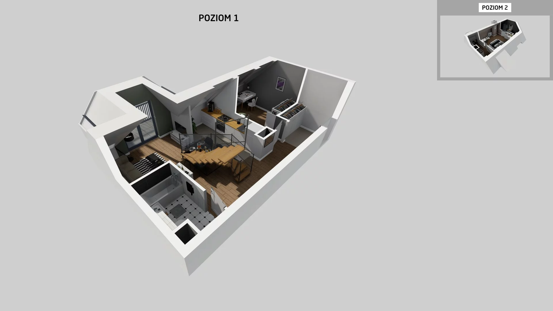 3 pokoje, mieszkanie 64,67 m², piętro 2, oferta nr A/11, Osobowicka 114, Wrocław, Osobowice-Rędzin, Fabryczna, ul. Osobowicka 114