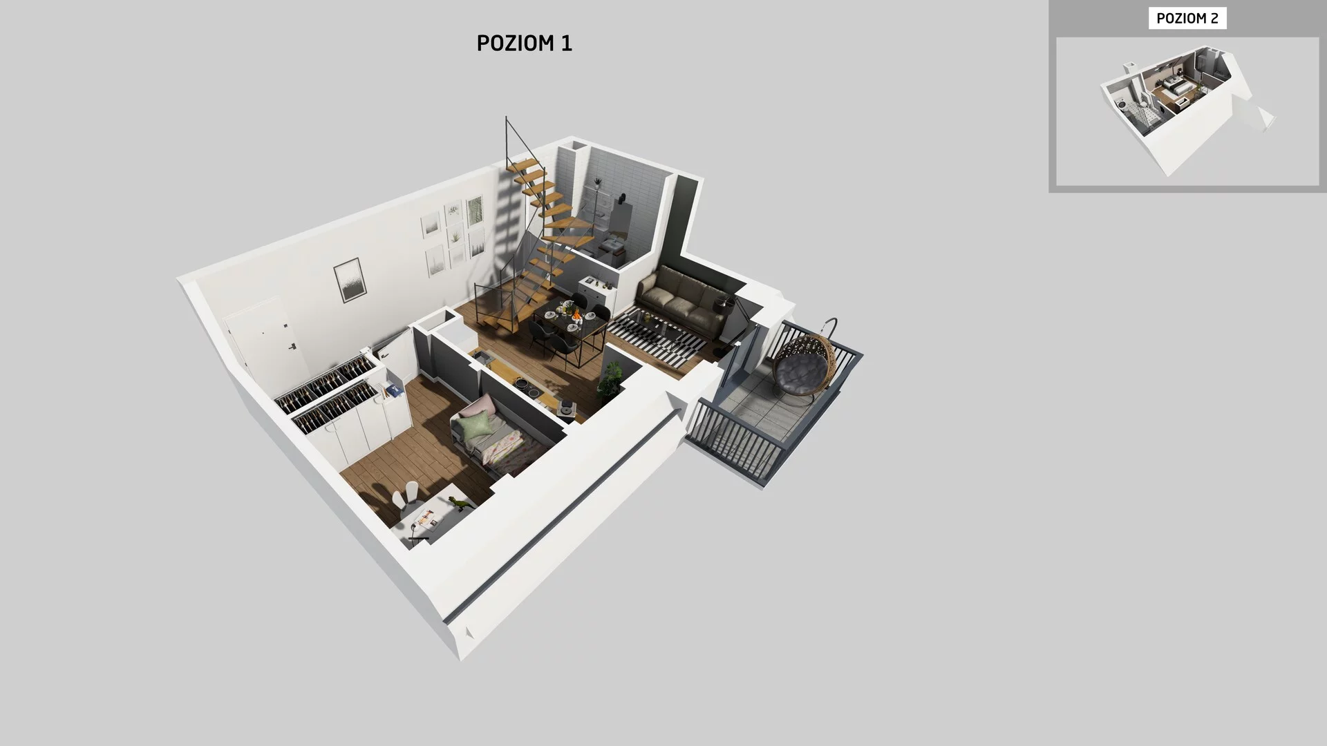 3 pokoje, mieszkanie 64,67 m², piętro 2, oferta nr A/11, Osobowicka 114, Wrocław, Osobowice-Rędzin, Fabryczna, ul. Osobowicka 114